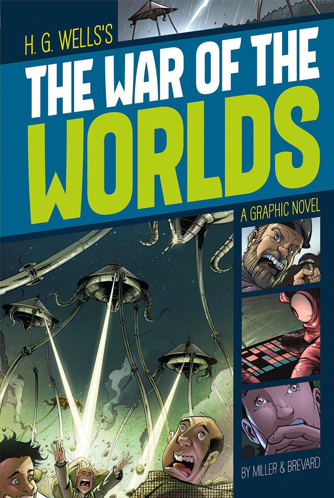 The War of the Worlds (Graphic Revolve: Common Core Editions) Paperback – July 31, 2014