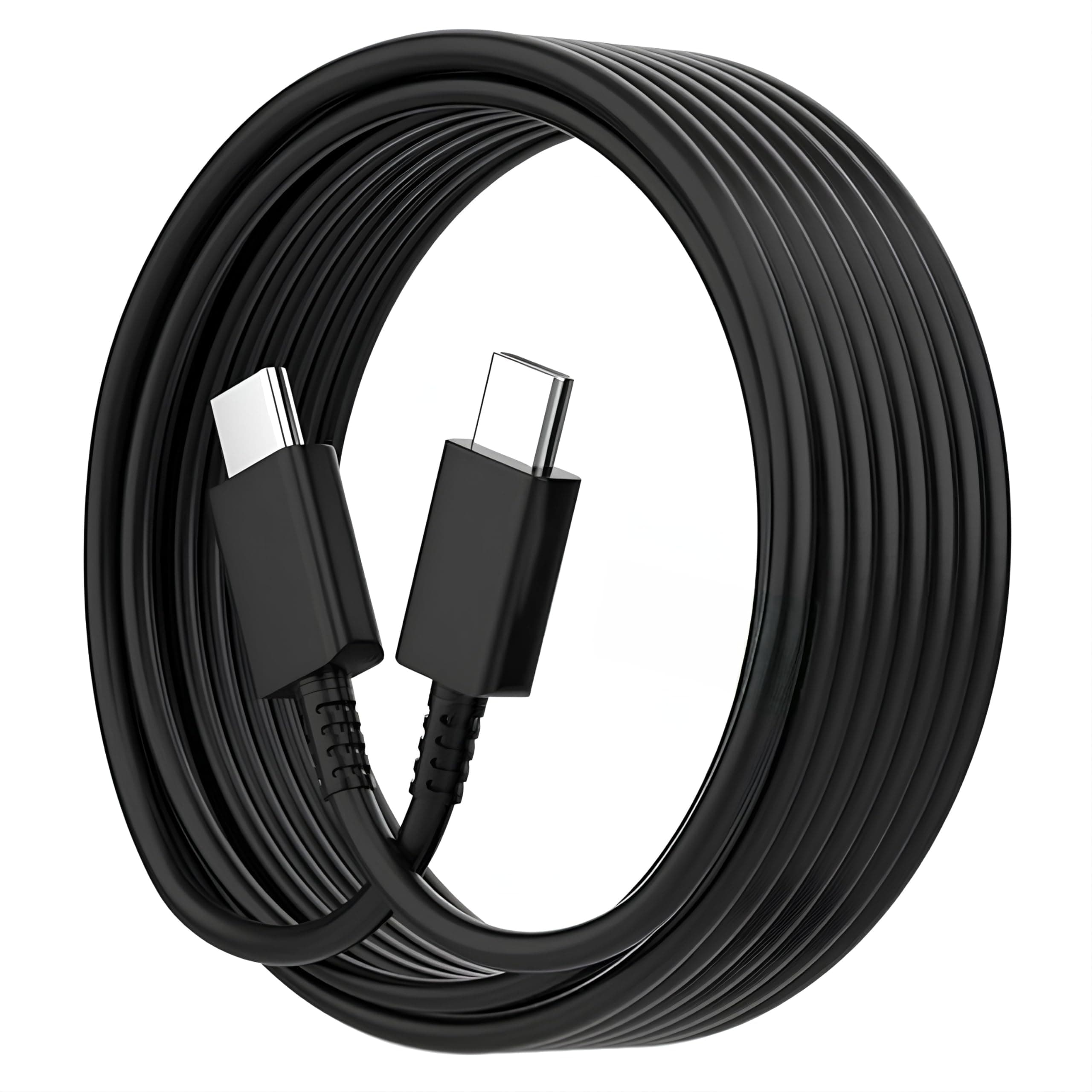 Original Type C 45W 1M Fast Charging Cable Type-C Cord For Galaxy S25,S25 Plus,S25 Ultra,A14,M14,F14,M34,F34,A34,A54,S21,S22,S23 and Other USB C Devices High-Speed & Data Transfer, Black