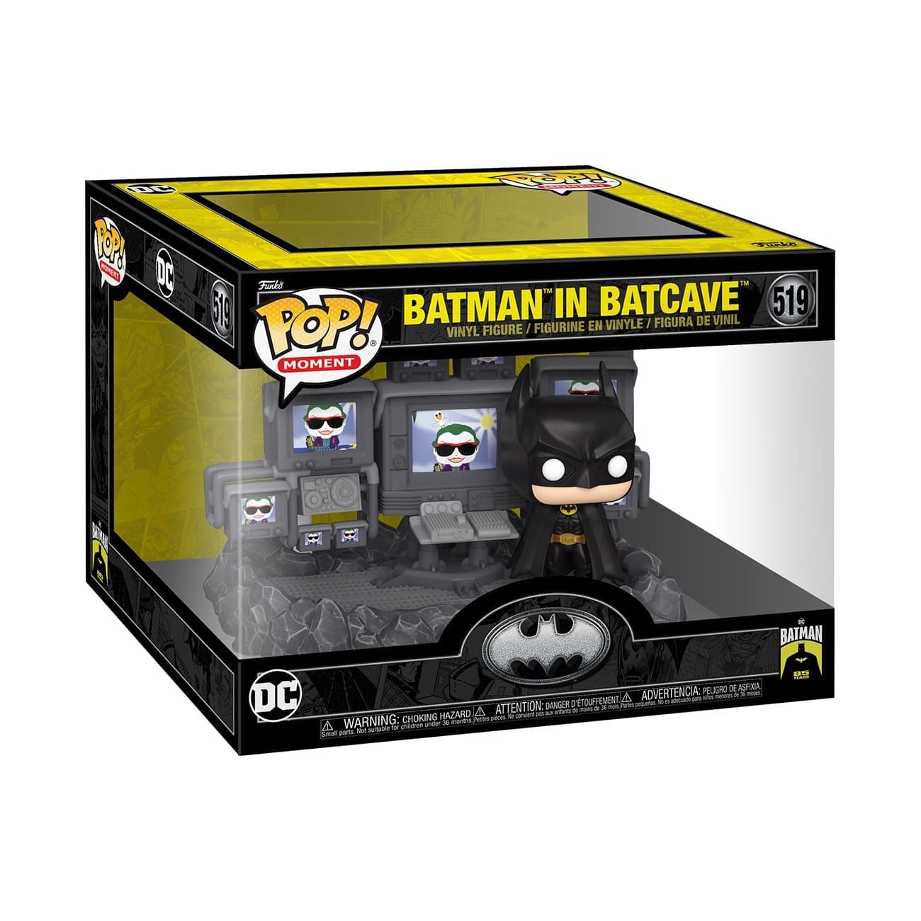 Pop! Moments: BM 85th - Batman In Batcave - Batman 1989 - Collectable Vinyl Figure - Gift Idea - Official Merchandise - Toys for Kids & Adults - Movies Fans - Model Figure for Collectors