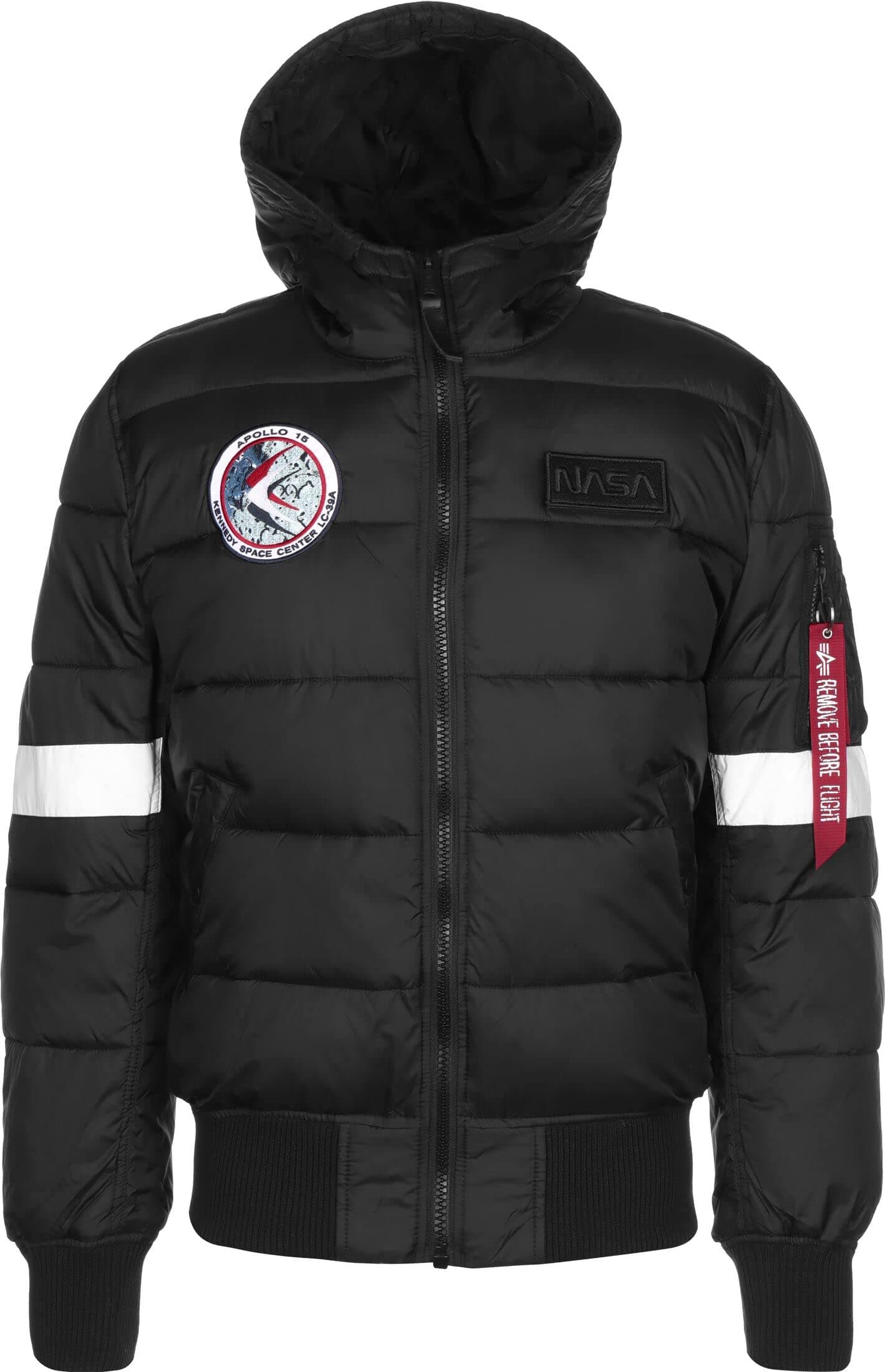 ALPHA INDUSTRIESMen's Hooded Puffer FD NASA