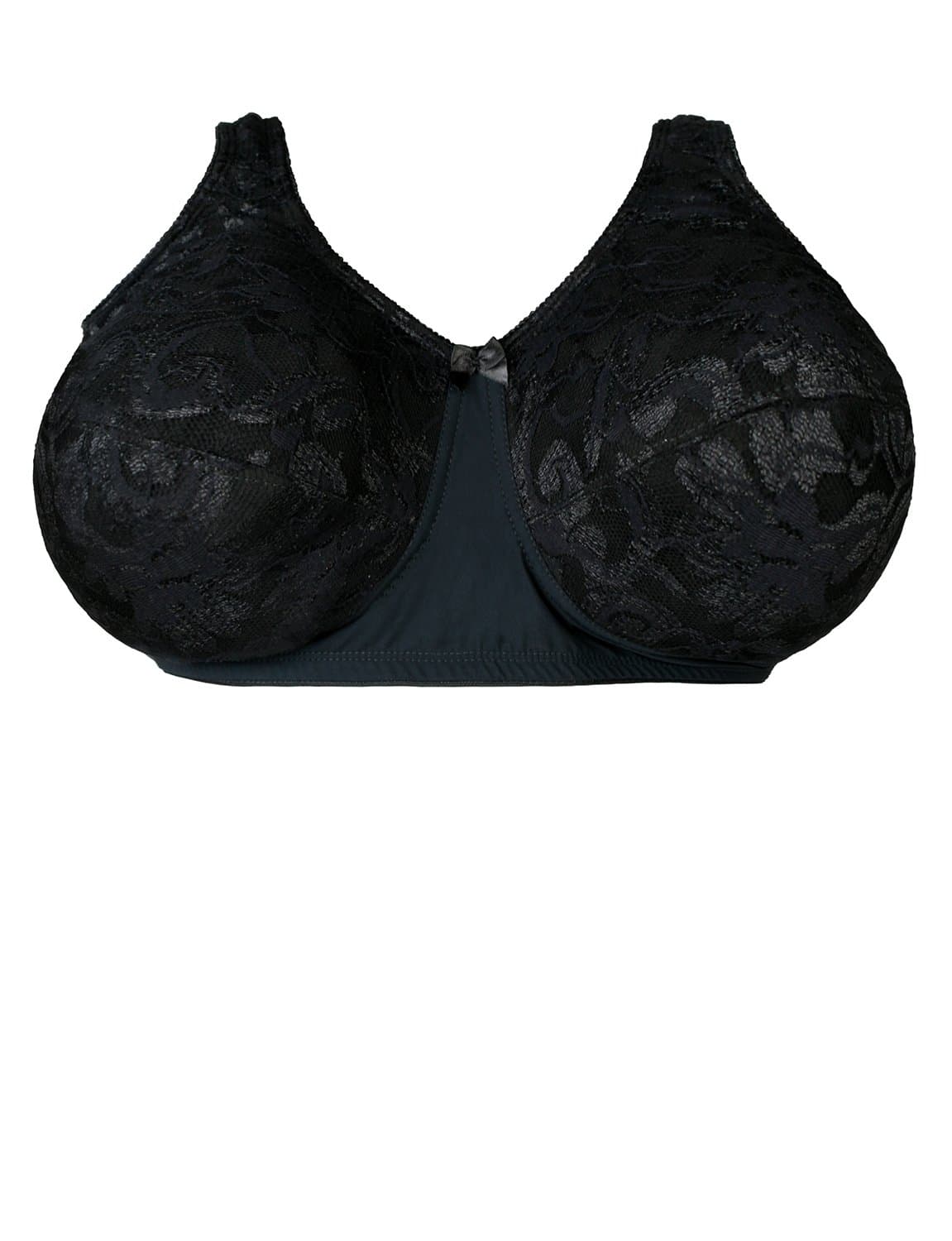 VAWN AND BOON Black Super Breast Form Bra 44 to 48 KK Cup for 4400 Gram Silicone Breast Forms - Crossdresser TV