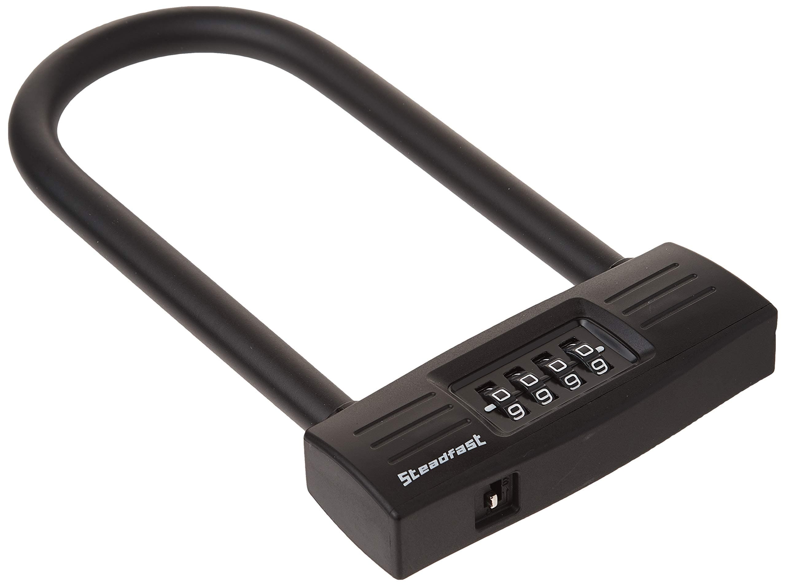 U lock Bike lock - Resettable Combination U lock / D lock for Bicycles - Secure your bike while eliminating the need to carry the key. Set your own easy to remember code