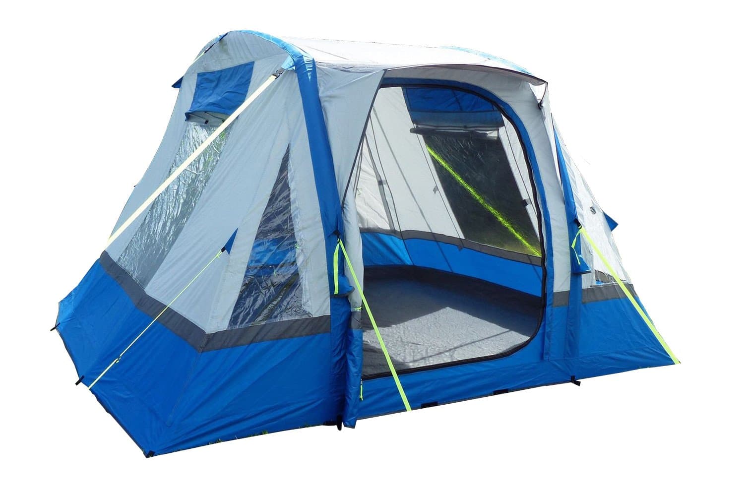 OLPRO Outdoor Leisure Products Cubo Breeze Blue & Grey 3.1m x 3.1m Inflatable Campervan Awning 5000mm waterproofing/UV rating