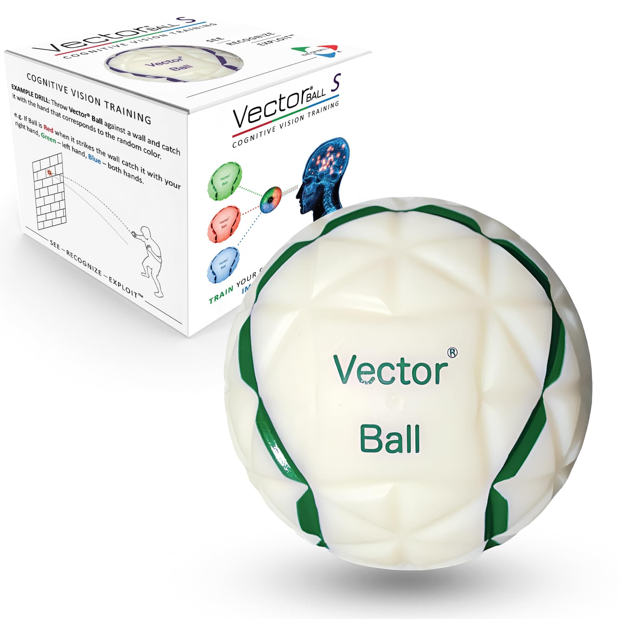 Vector S Cognitive Vision/Neuro-Visual Training Tool – Improve Speed of Reaction, Agility, Coordination, and Focus for Sports, Exercise, and Fun for All Ages