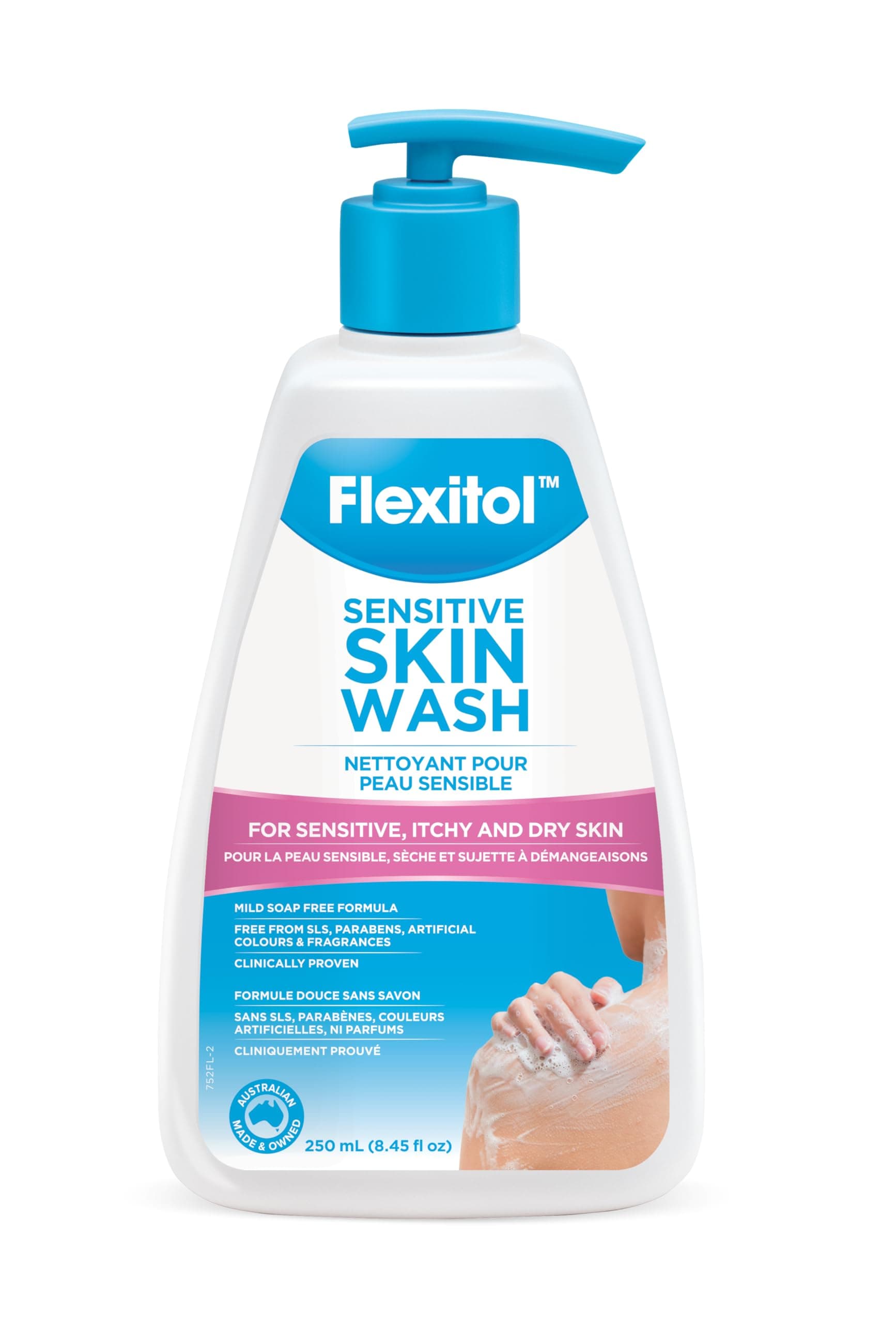 FlexitolSensitive Skin Wash 250ml