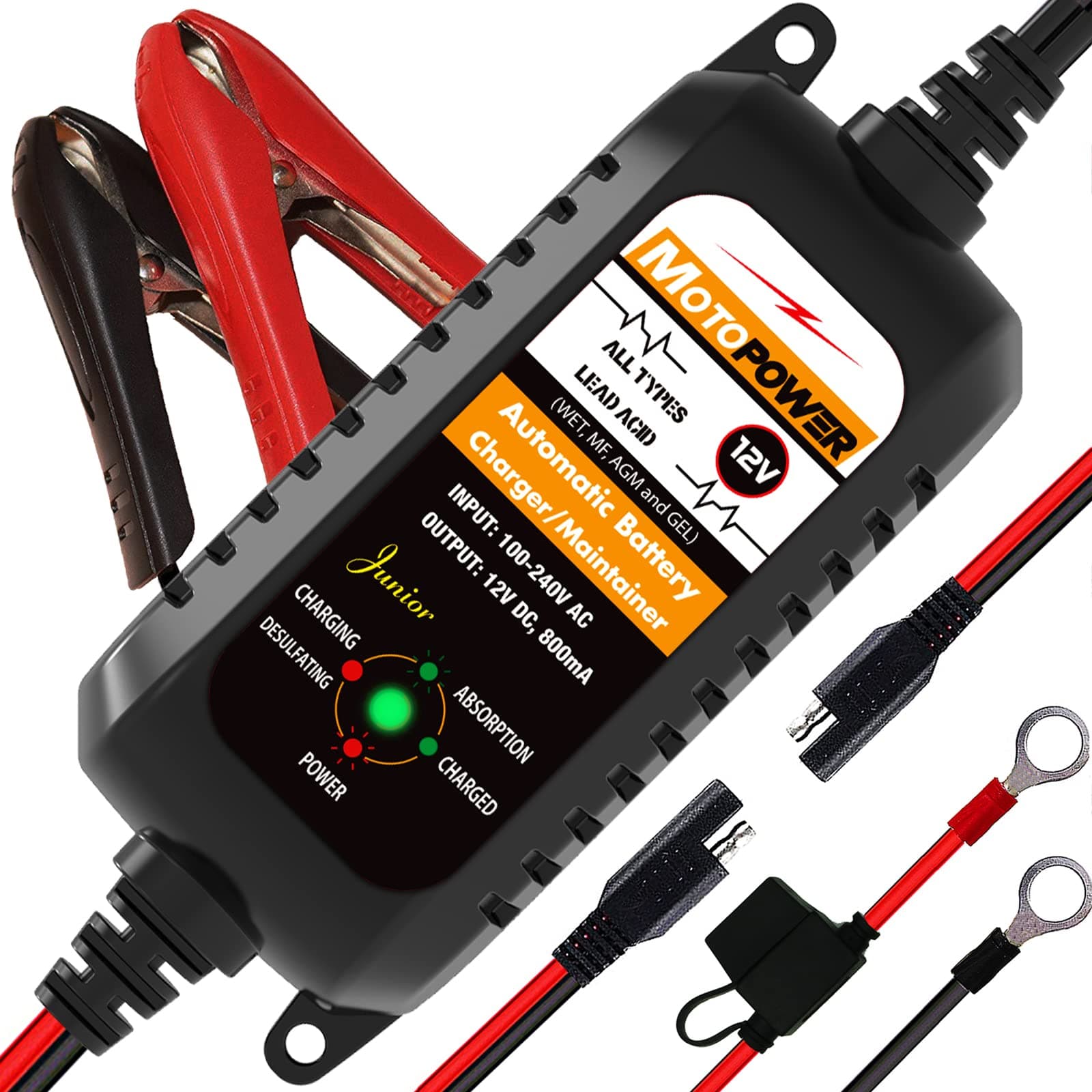 MP00205A 12V Battery Charger Maintainer