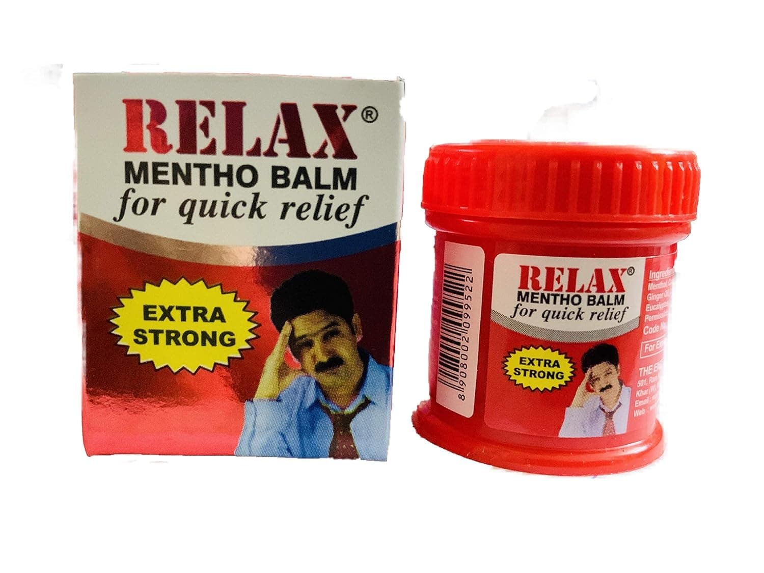 Mentho Balm For Quick Relief Extra Strong - 6ml