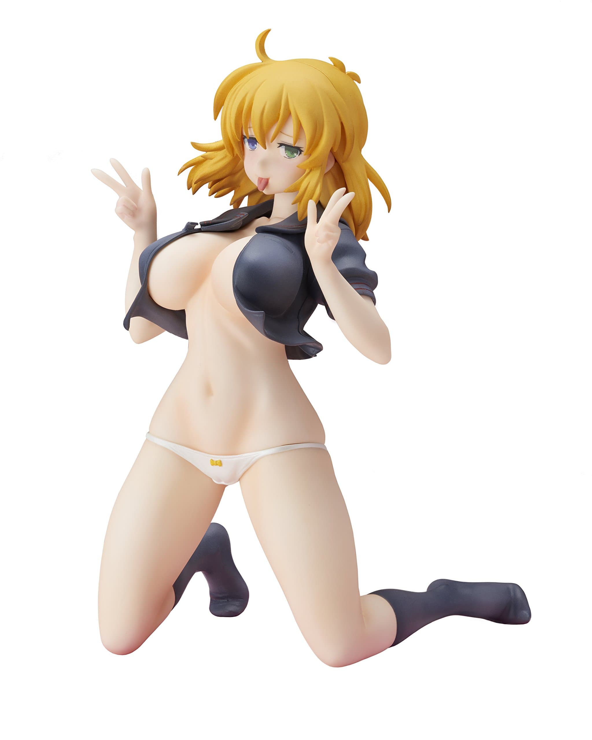 Senran Kagura NewWave G Burst: Ryona Kiwami Girls Slender Glamorous PVC Figure (Sailor Uniform Version)