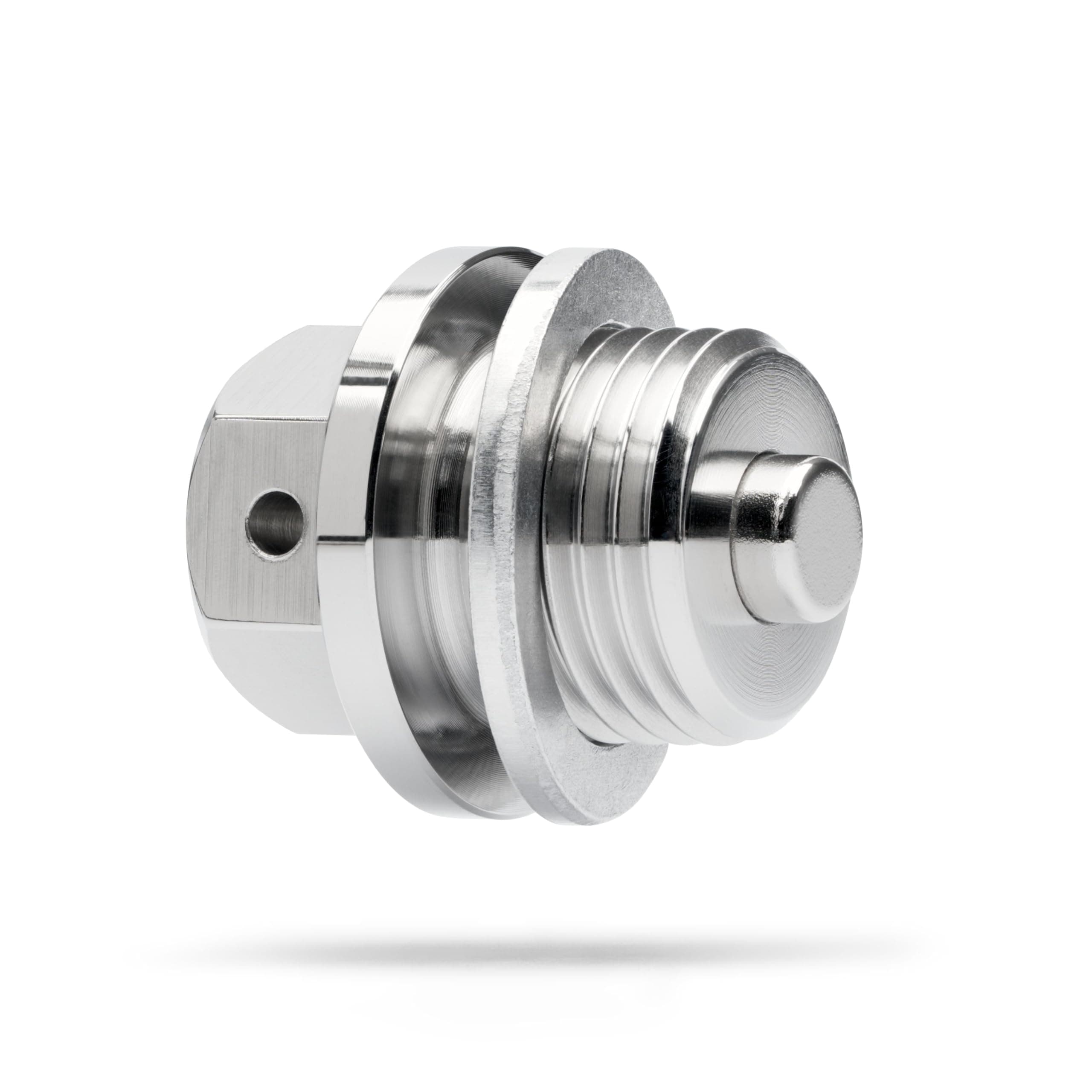 Made in USA - M16 X 1.5 MM Magnetic Engine Oil Drain Plug fits Mini, Subaru, Toyota, and More - Stainless Steel - Part Number DP009