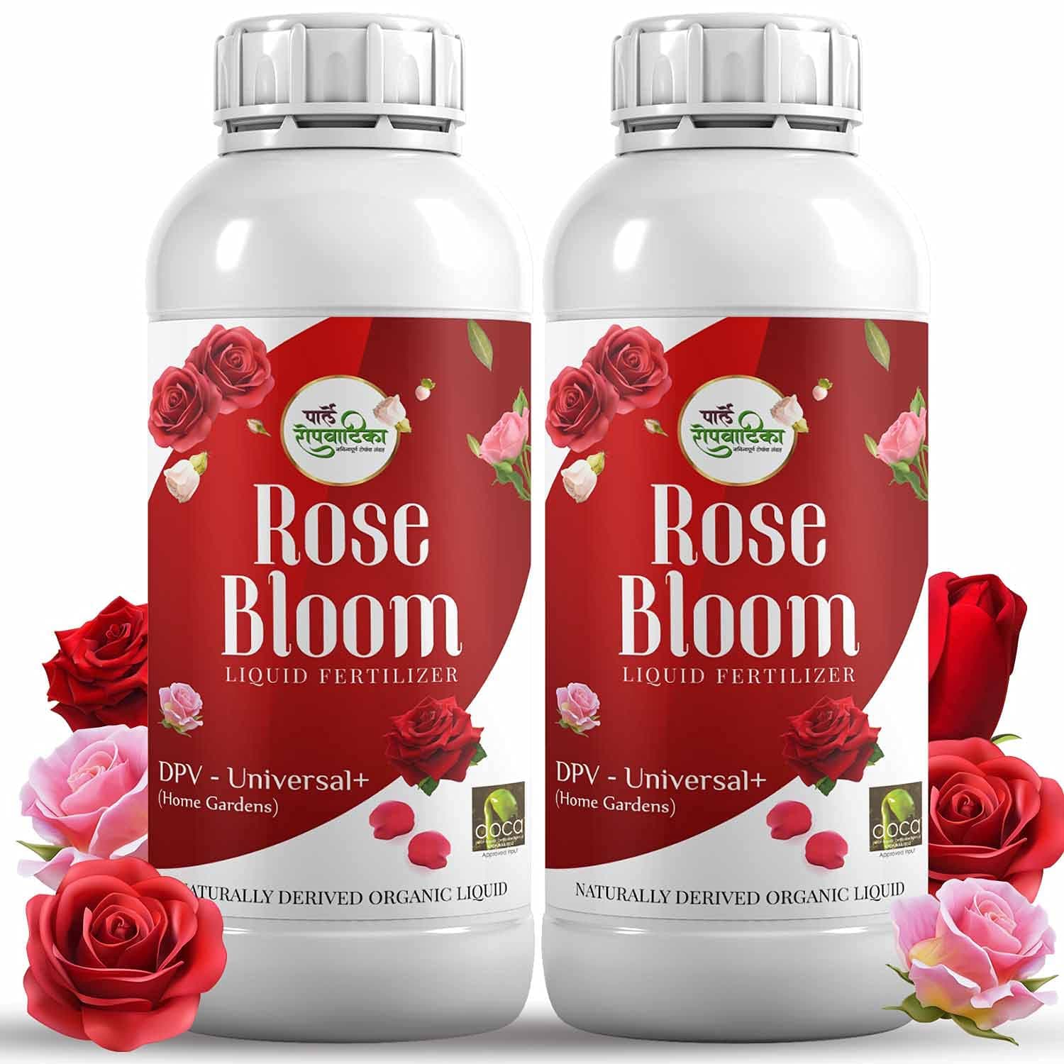Parle Ropvatika Rose Bloom Flower Booster 250ml - Pack2 (500ml) Flowering Stimulant | Liquid Rose Fertilizer for Flowering Plants