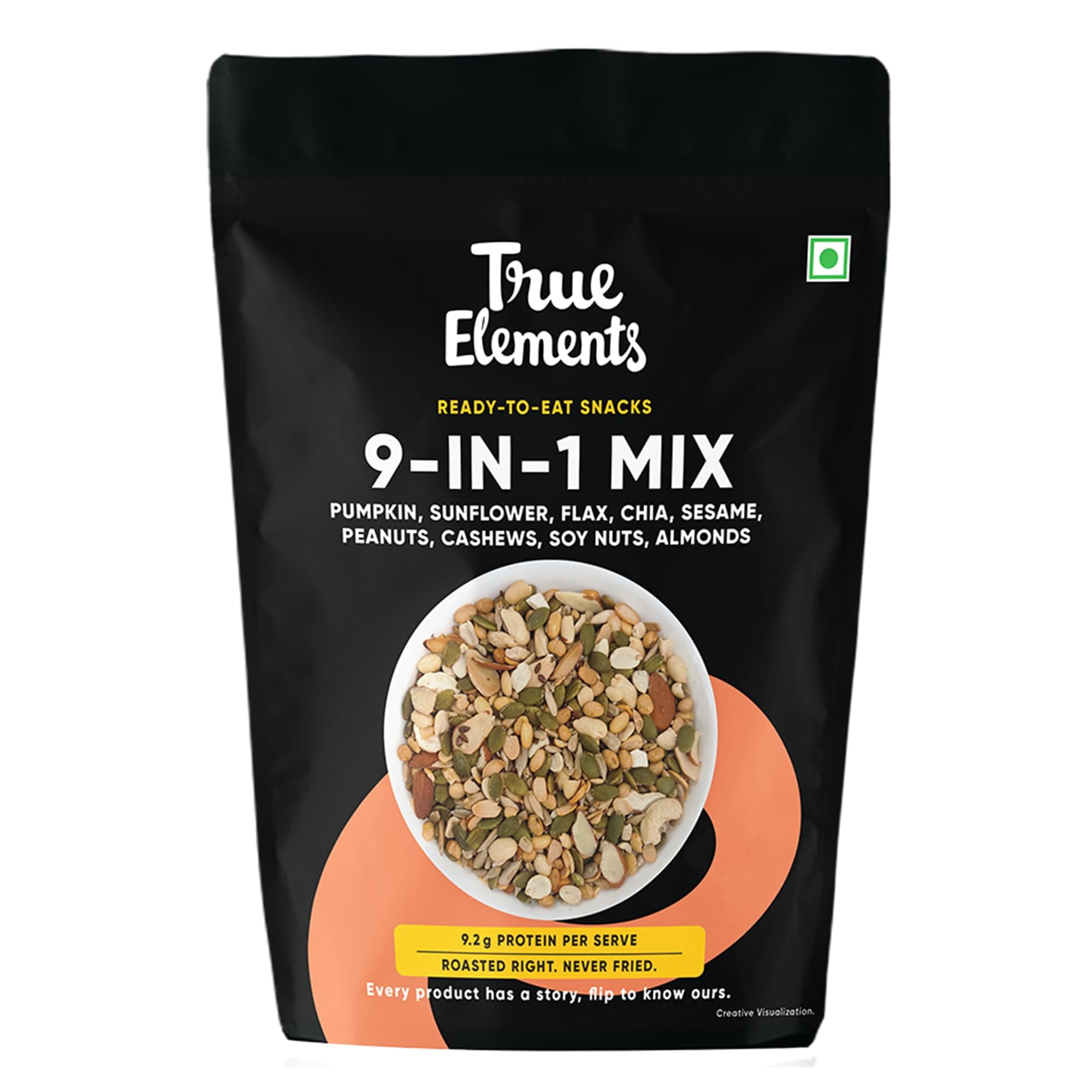 - 9 in 1 Snack Mix 250g - Nuts and Seeds Mix | Mix Seeds for Eating | Diet Snacks | Protein Rich Food