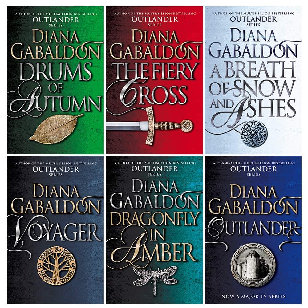 Outlander Series Collection 6 Books Set by Diana Gabaldon (Outlander, Dragonfly In Amber, Voyager, Drums Of Autumn, The Fiery Cross, A Breath Of Snow And Ashes) Paperback – 1 Jan. 2018