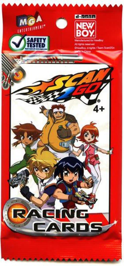 Scan 2 Go Racing Cards