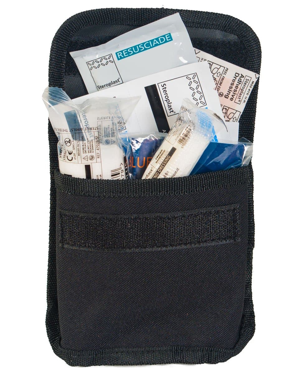 Personal First Aid Kit in Belt Pouch