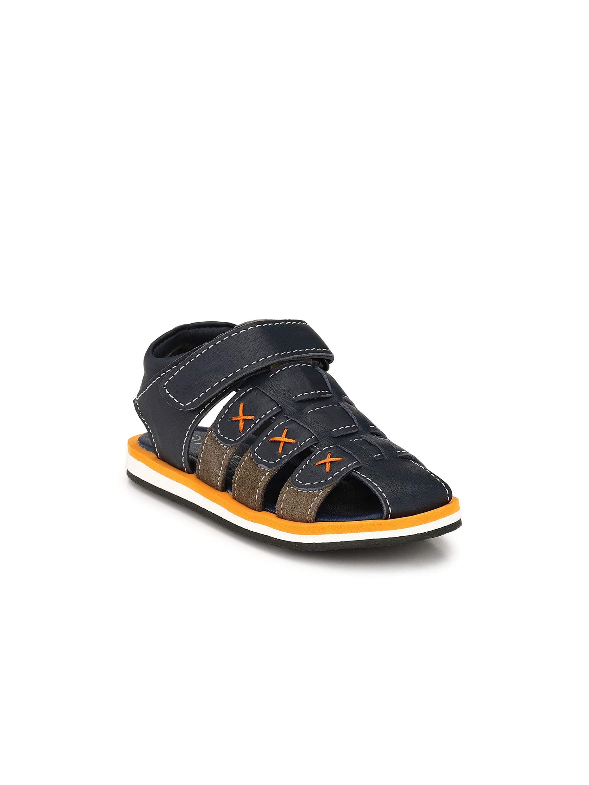 Kids Genuine Leather Shoes Antislip Antiskid Casual Sandals for Kids Boys