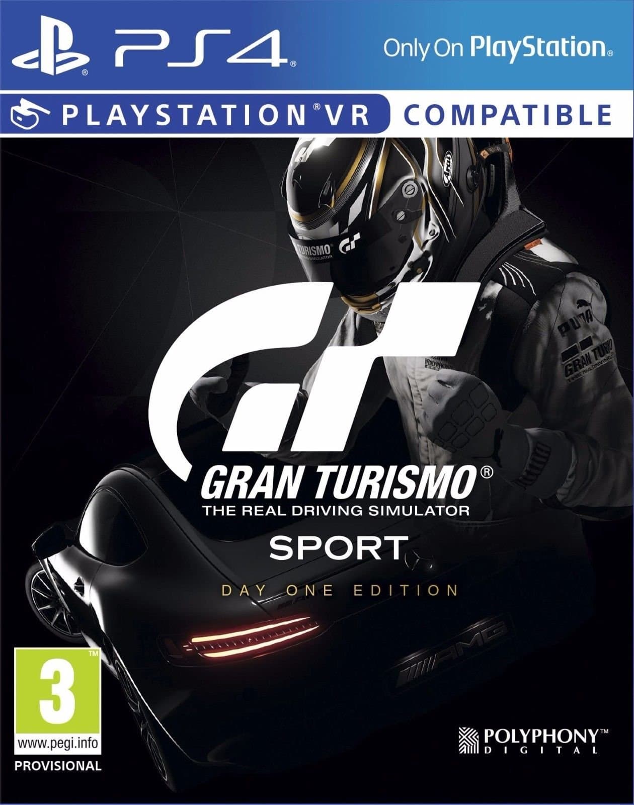 Gran Turismo GT Sport Day One Edition PS4 Game (PSVR Compatible)