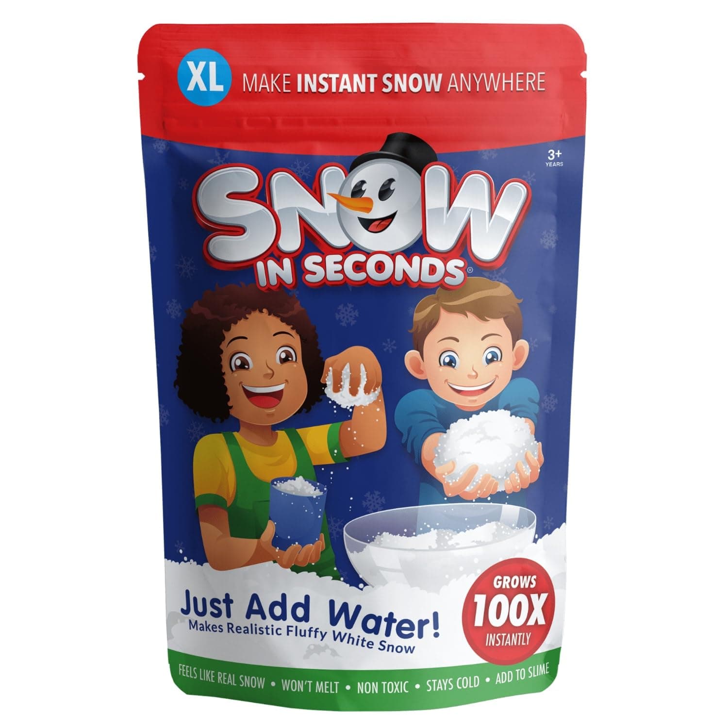 XL Instant Snow Artificial Snow (10 Gallon) As Seen on Shark Tank