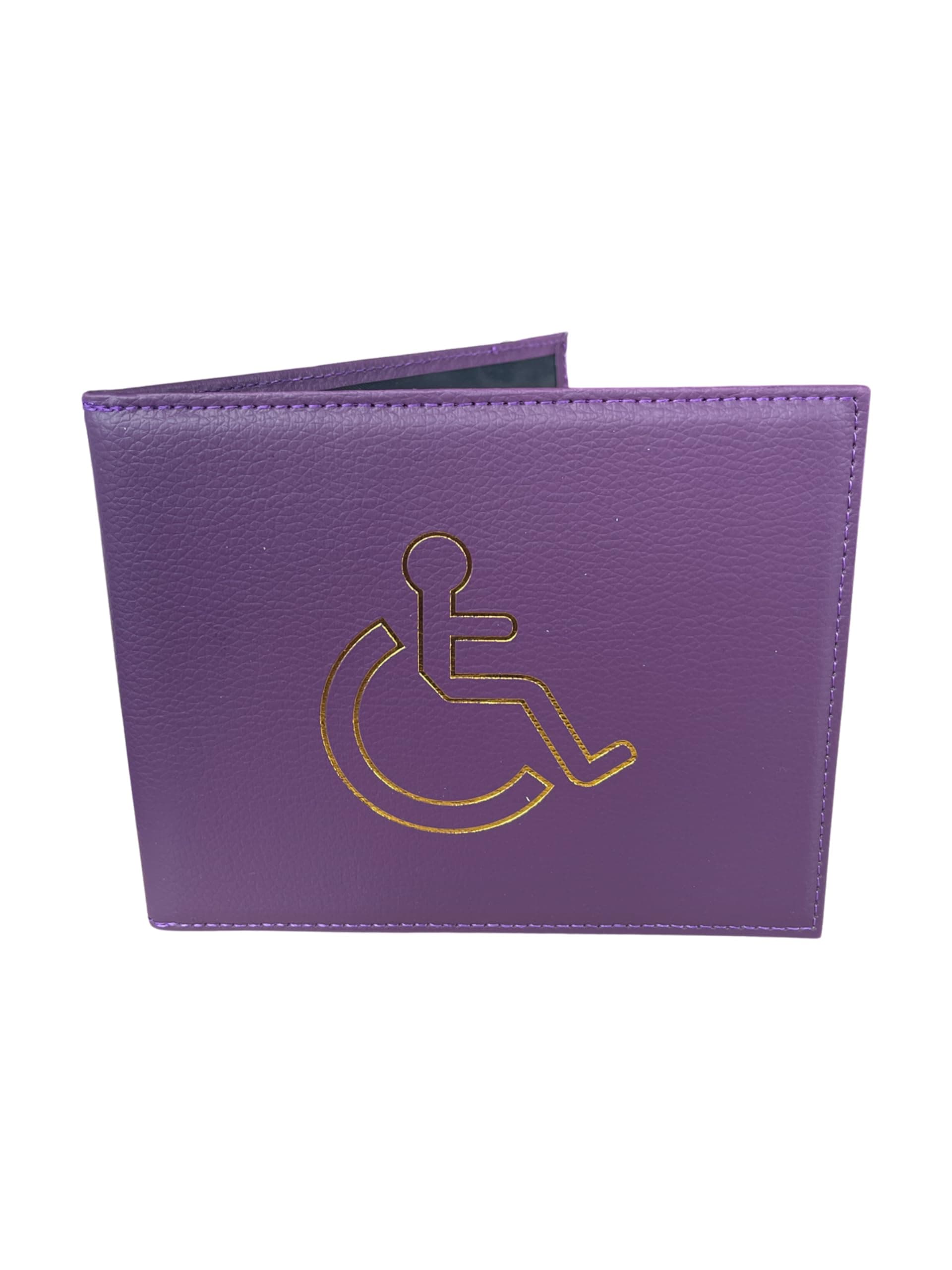 Requisite Needs Disabled Blue Badge and Timer Holder Wallet Protector Disability Parking Permit Holder (Purple)