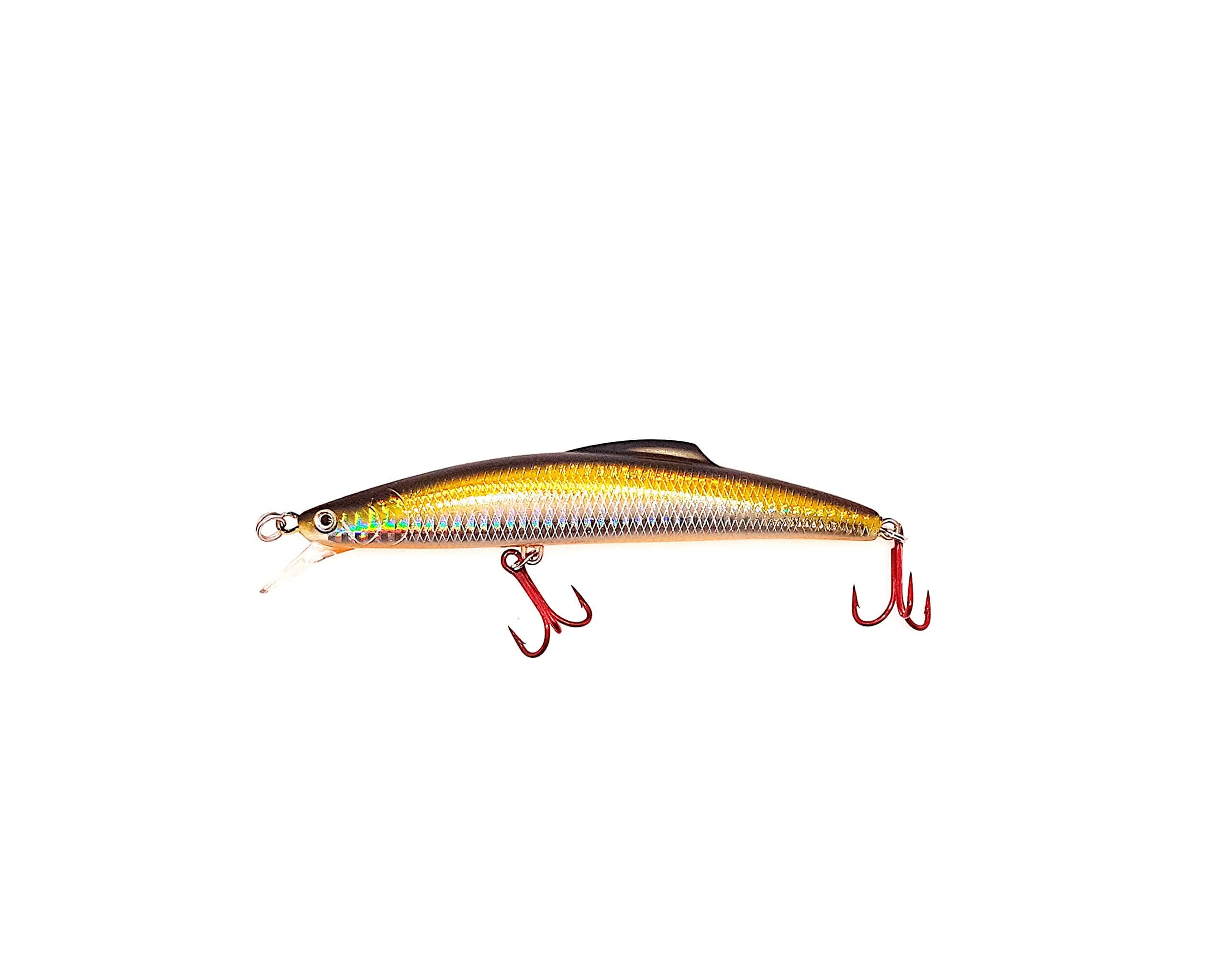 YKR Fishing - YKR MAKINA, Brown, 140 mm/32 g Slow Sinking Lure