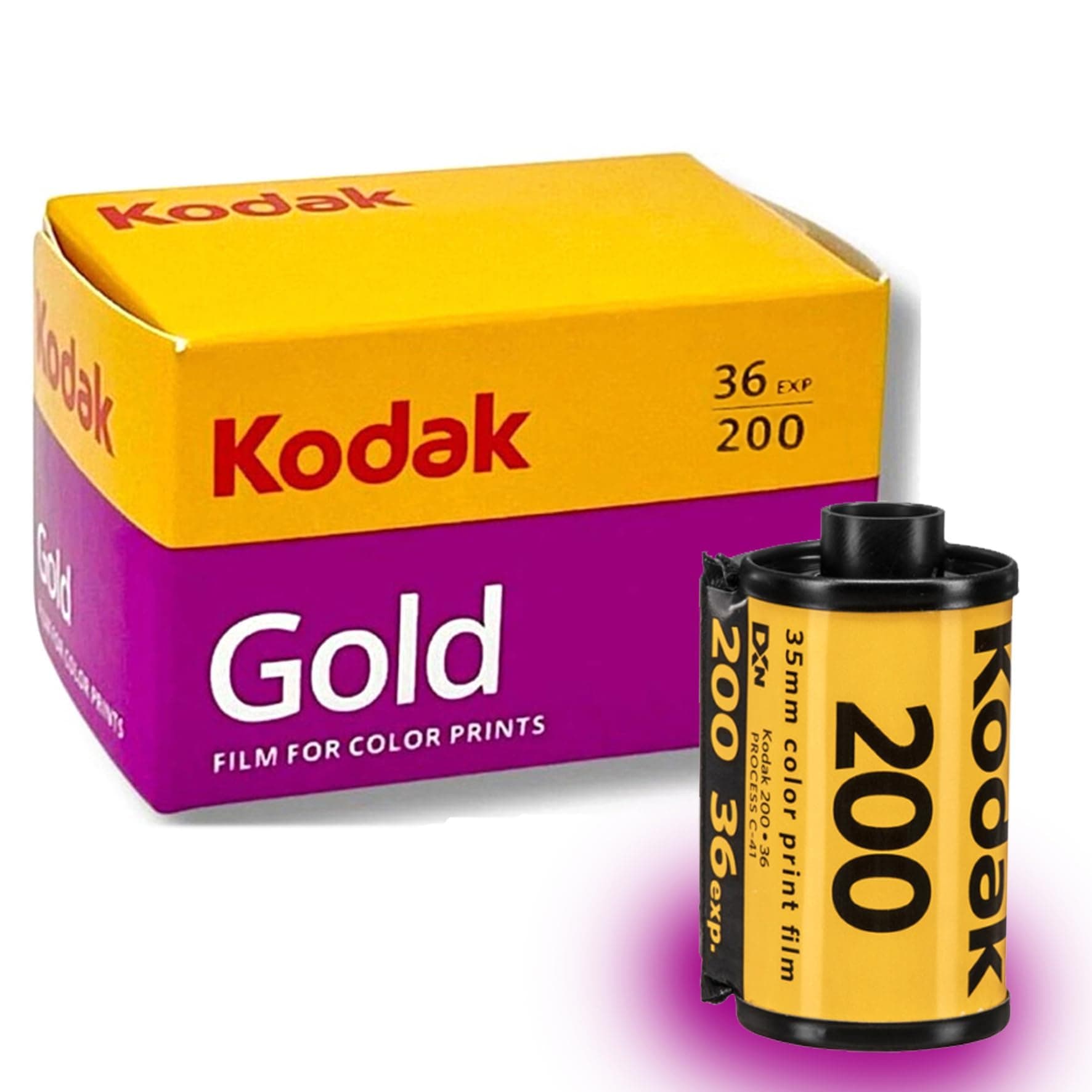 Kodak Gold 200 Color Negative Film (ISO 200) 35mm 36-Exposures, 603 3997