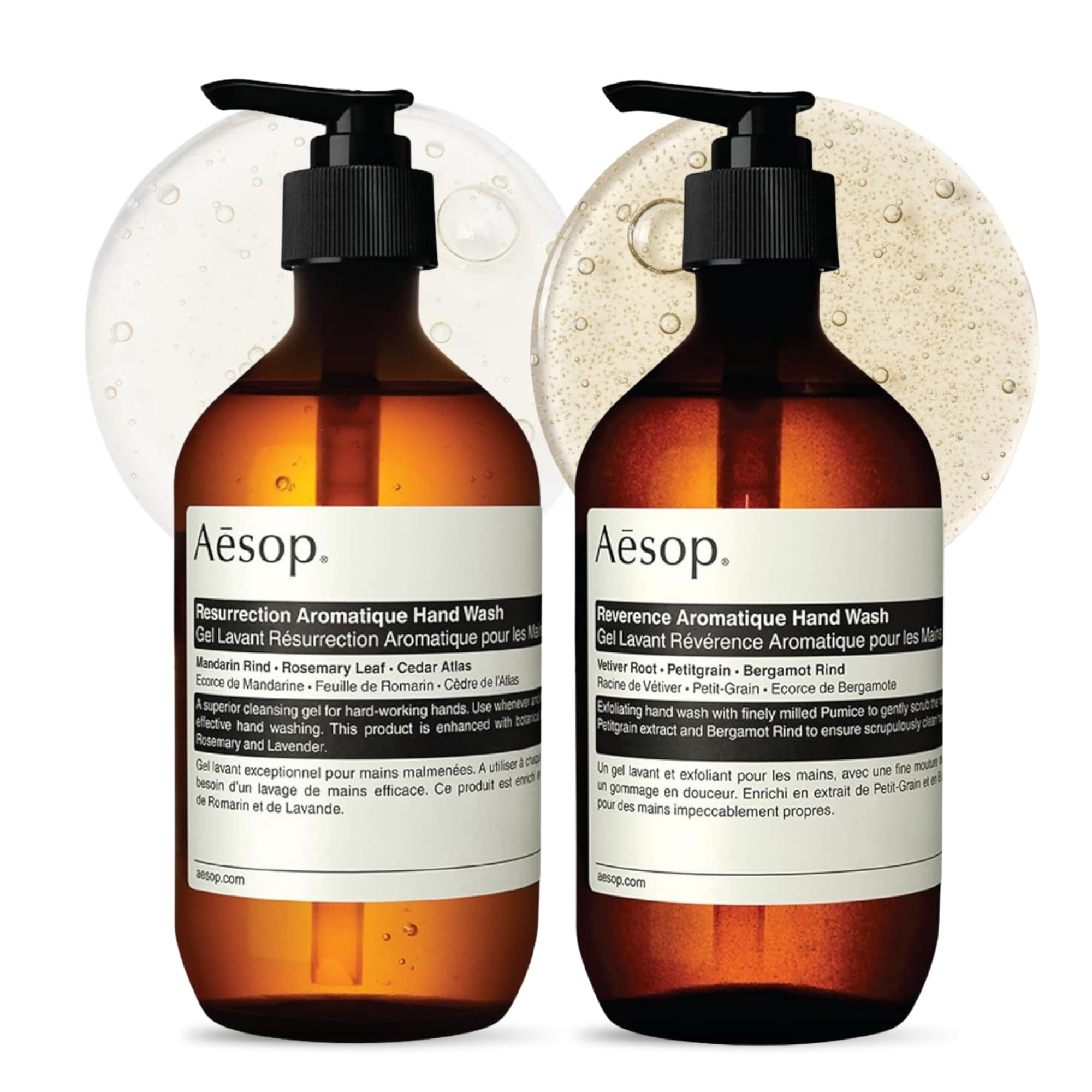 Reverence and Resurrection Aromatique Hand Wash Set | Gently Cleanses, Exfoliates, and Leaves Hands Smooth, Purified, and Refreshed | 16.9 Oz