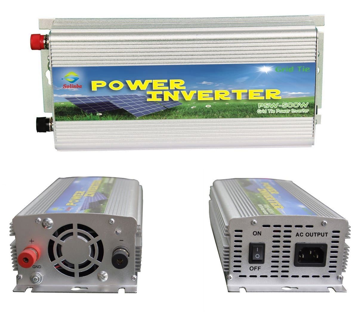 Solinba 500w on Grid Tie Solar Inverter DC22v-56v to AC 220v