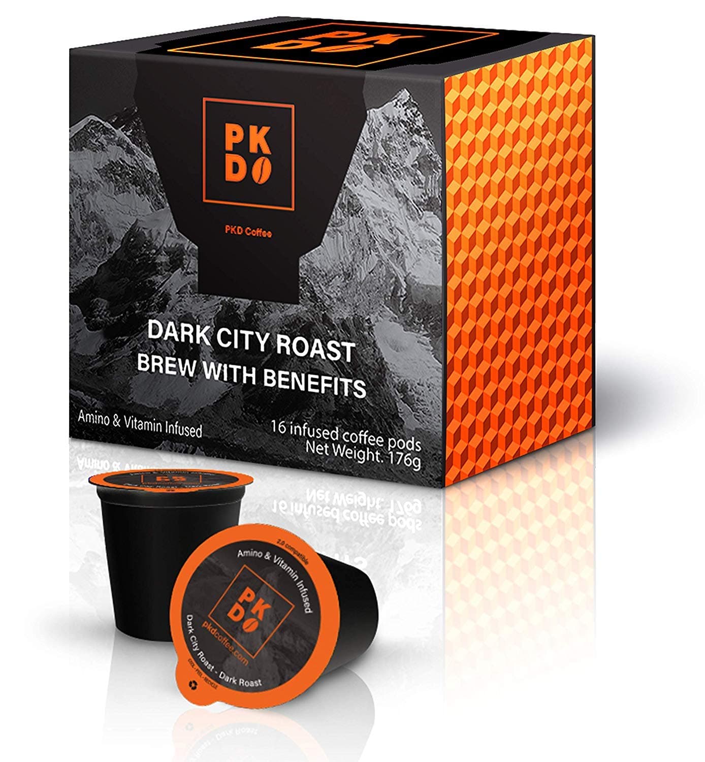 Peaked Coffee Vitamin Infused Coffee (16 K Cups)