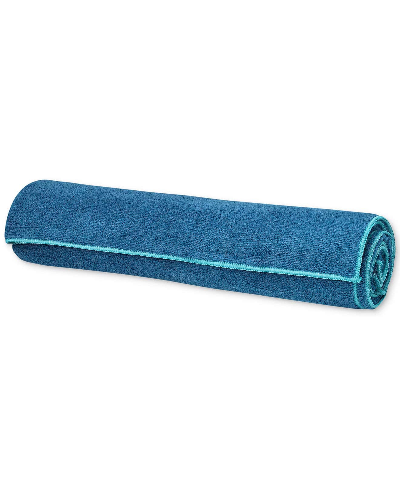 Stay Put Yoga Towel Mat Size Yoga Mat Towel (Fits Over Standard Size Yoga Mat - 68" L x 24" W)