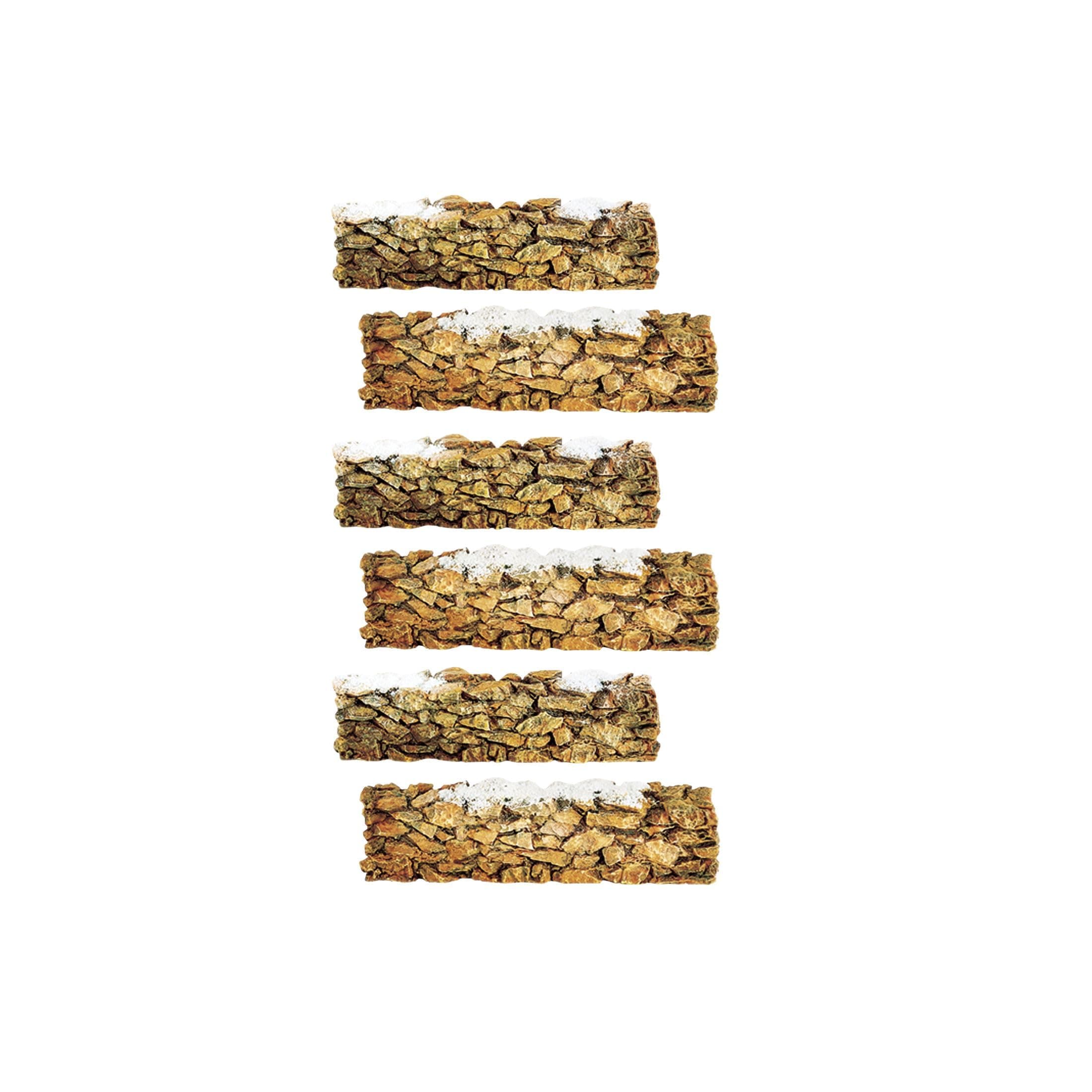 Accessory for Villages Resin Stone Wall Accessory Figurine (Set of 6) (56.52629)