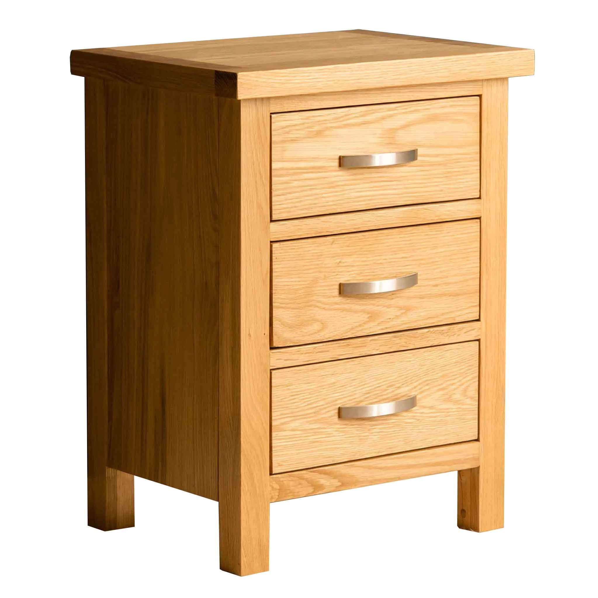 London Oak Bedside Table