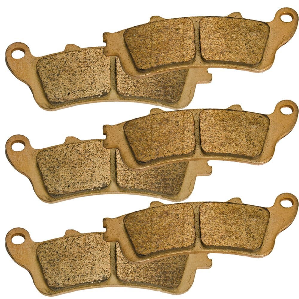 Front and Rear Sintered Brake Pads replacement for Honda CBR 1100 Xx Blackbird 1997 1998 1999 2000 2001 2002 2003 2004 2005