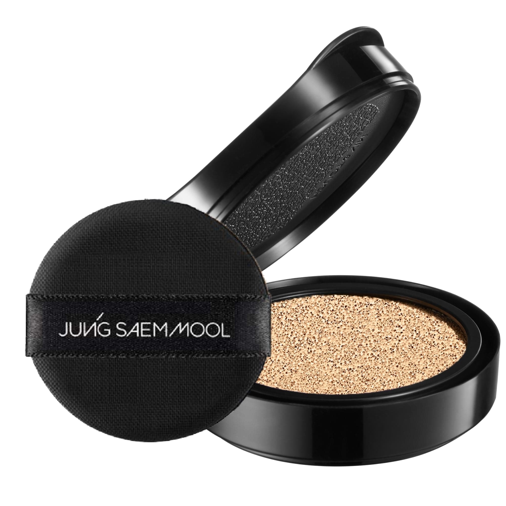 JUNG SAEM MOOL OFFICIAL] Essential Skin Nuder Cushion (Light) | Refill | Natural Finish | Buildable Coverage | Makeup Artist Brand