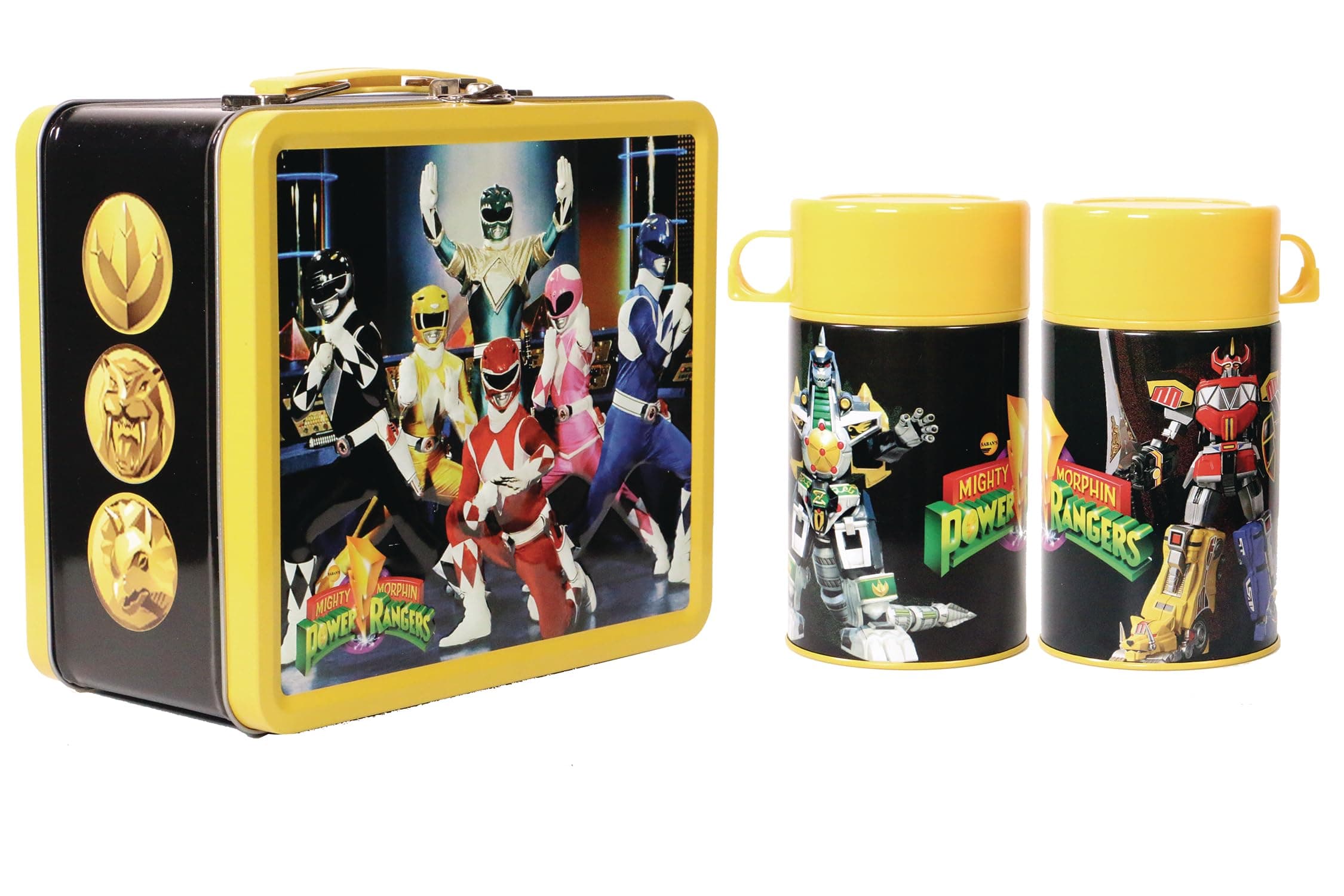 Surreal Entertainment Power Rangers Previews Exclusive Tin Titans Lunchbox & Beverage Container