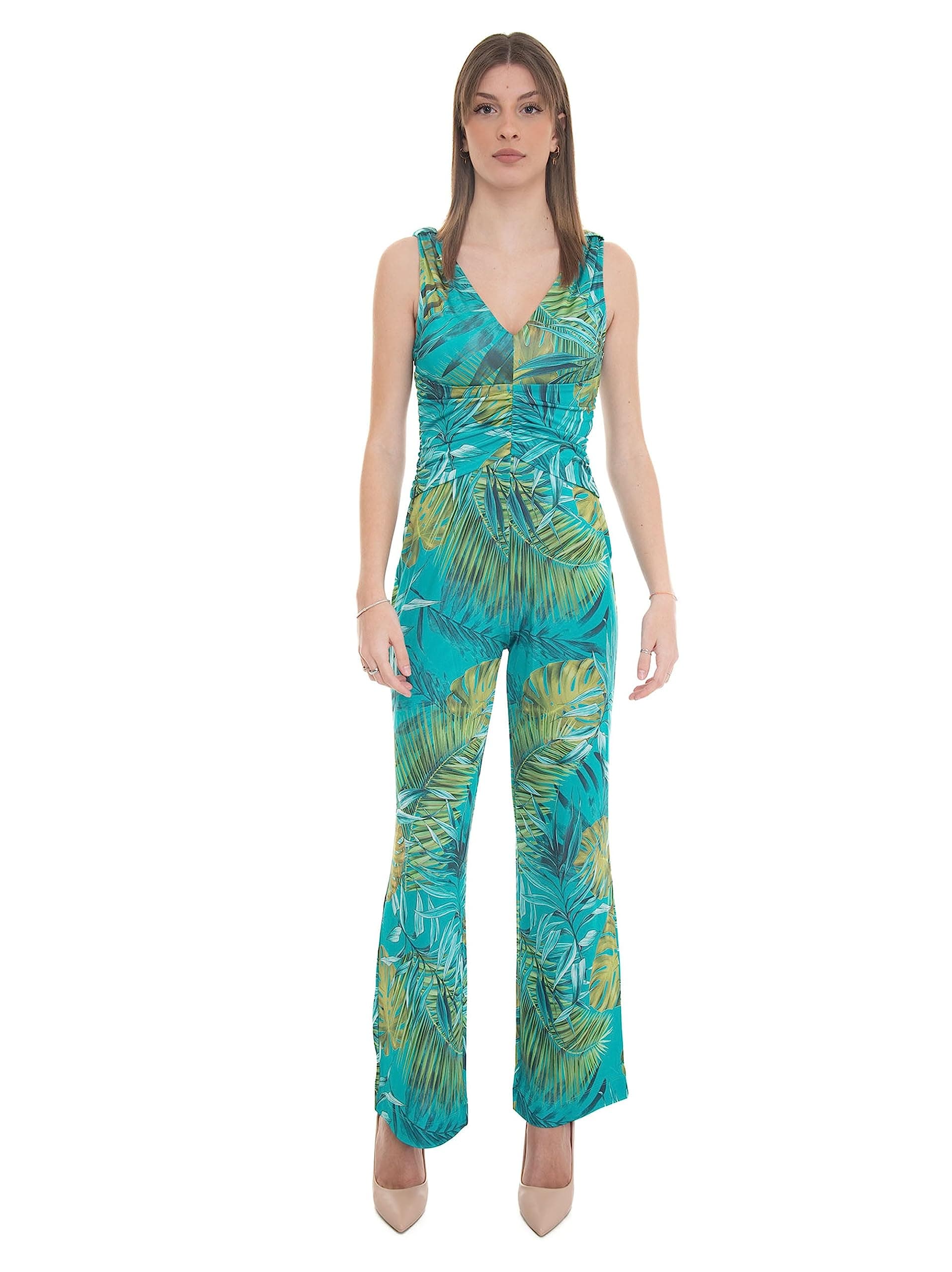 GUESSWomen's Cowl Poplia Jumpsuit