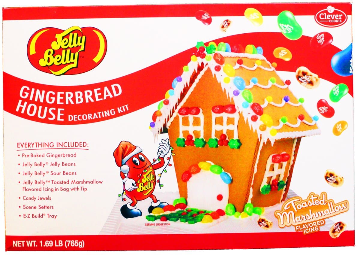 Jelly Belly Gingerbread House Decorating Kit