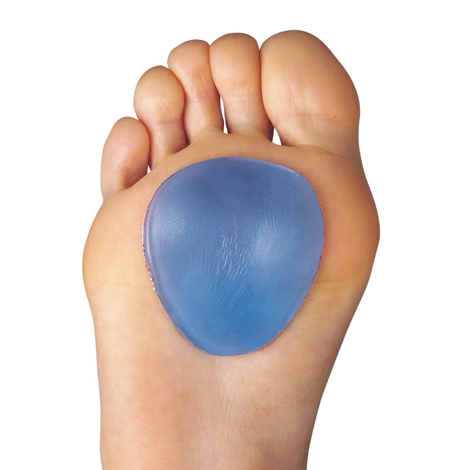 Gel Callus Cushions, 1 Pair, Self Sticking Ball of Foot Pads