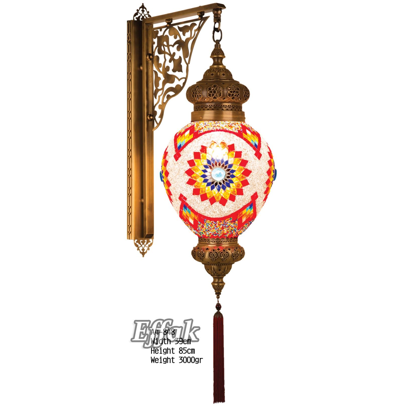 Mosaic Lamps 33.40", Wall Sconce, Lights, Turkish Lamp, Lanterns, Islamic Architecture, Arabic Lights, Moroccan House, Marrakesh Design, Interior Design, Office Decor