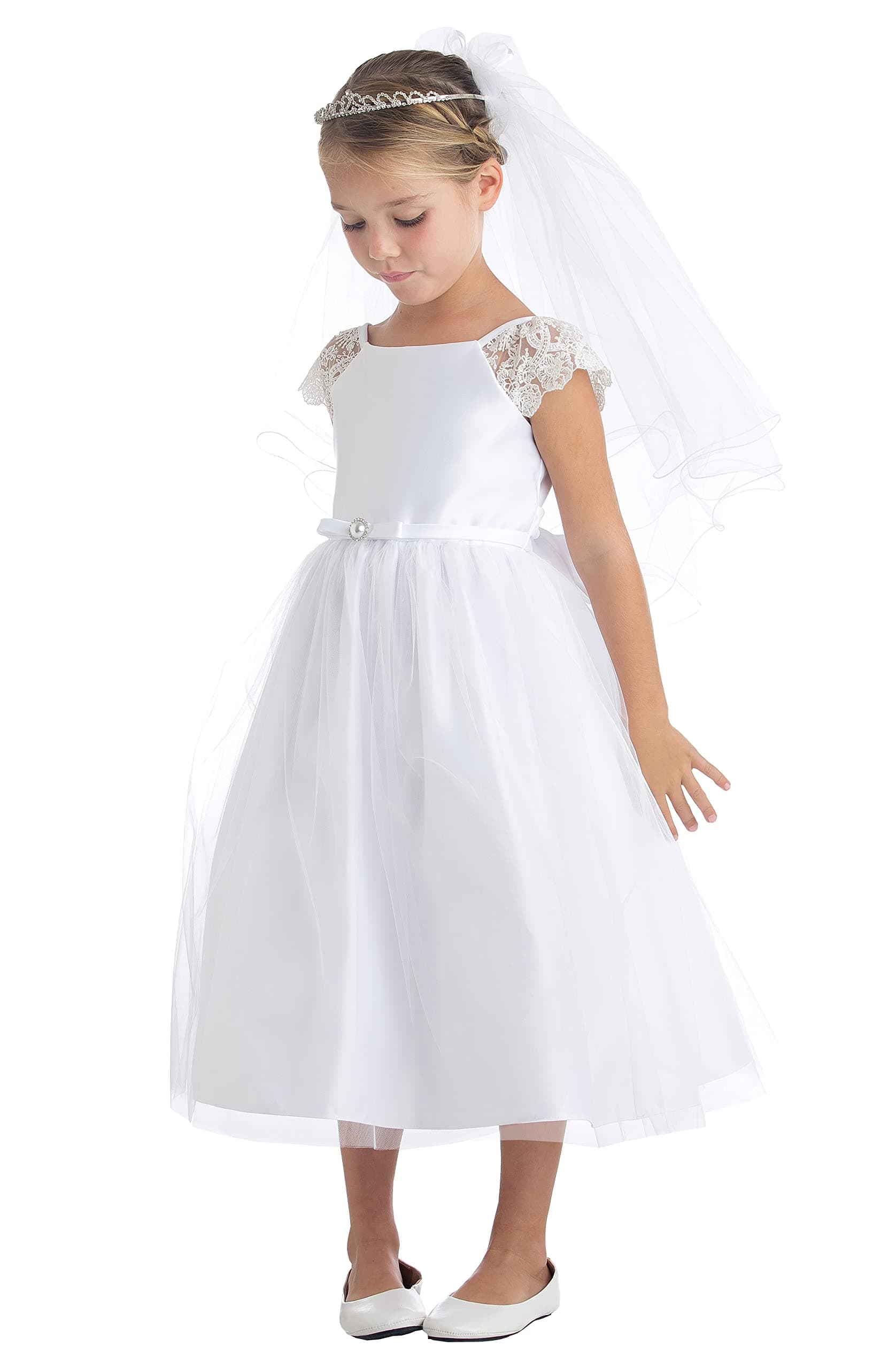 Flower Girl First Communion Pageant Wedding Birthday Dress