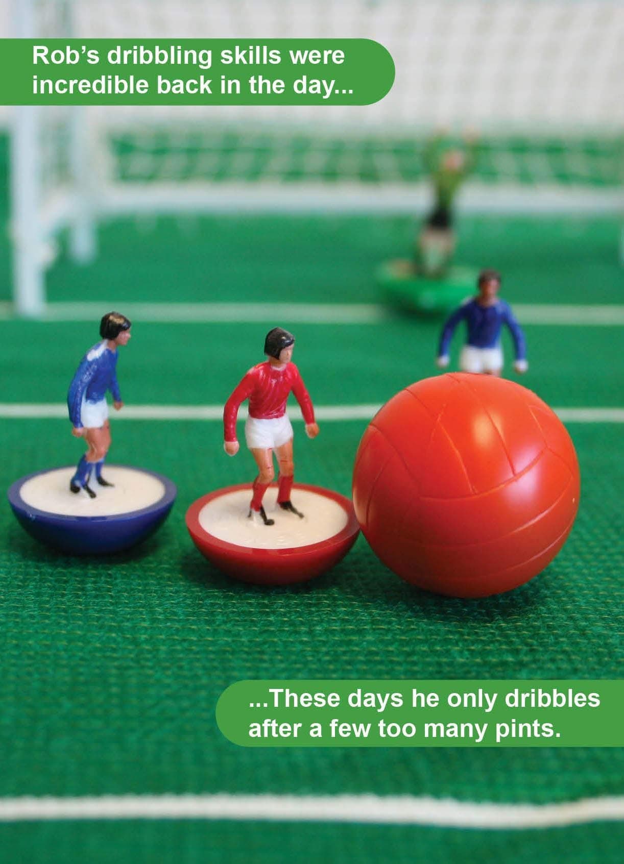 SUBBUTEO SU002 "Football" Birthday Card