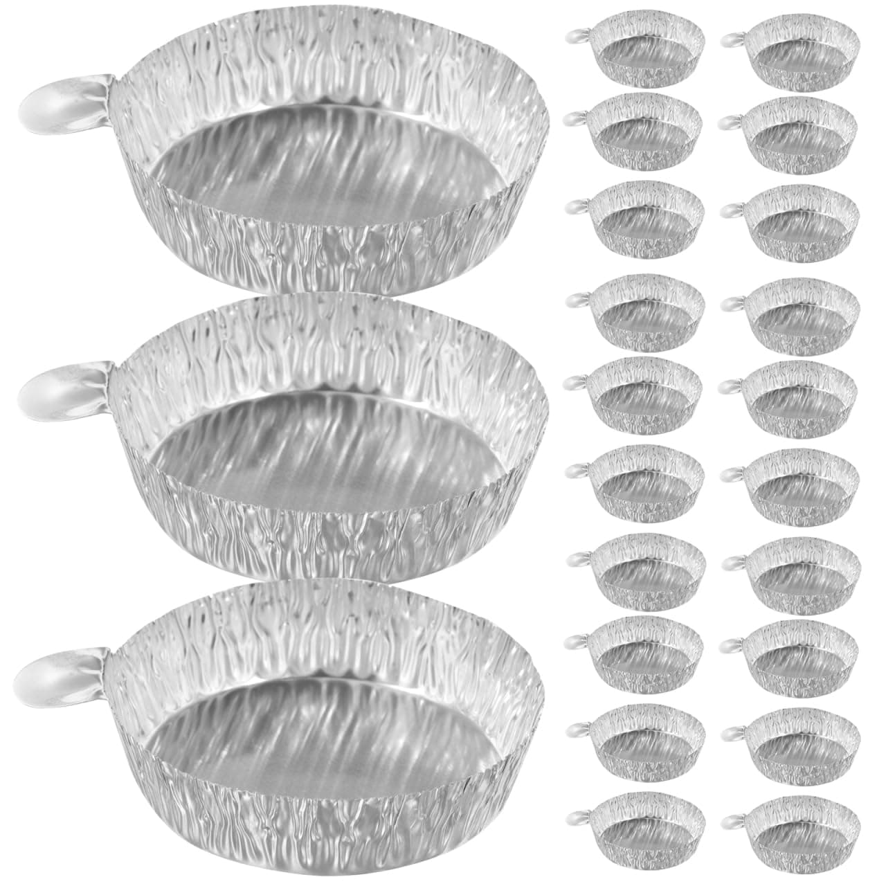ULTECHNOVO 100pcs Aluminum Foil chemistry weigh boat aluminum weighing dishes reusable weigh boats Weighing Boat Small