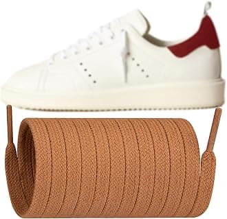 8MM Shoe Laces for Golden Goose Sneaker, Flat Shoelaces Replacement Shoes Strings