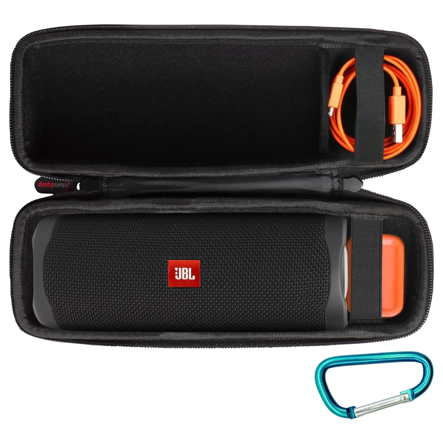 HomEquip Hard Shell Case for JBL Flip 6 Wireless Waterproof Portable Speaker (case only)