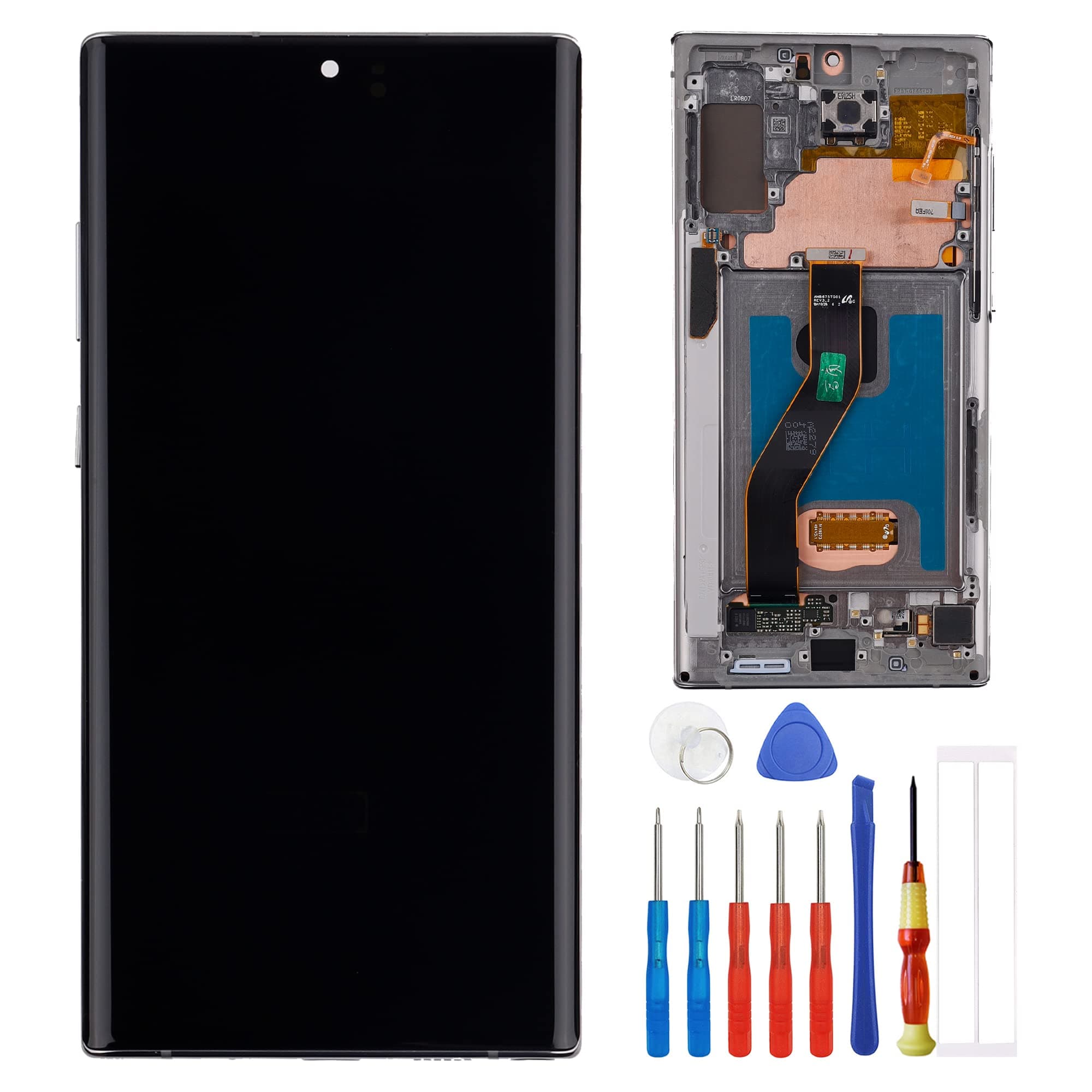 LCD Display Compatible with Samsung Galaxy Note10+ Note 10 Plus SM-N975U SM-N975F/DS 6.8" LCD Touch Screen Display Assembly with Tools (Grey)