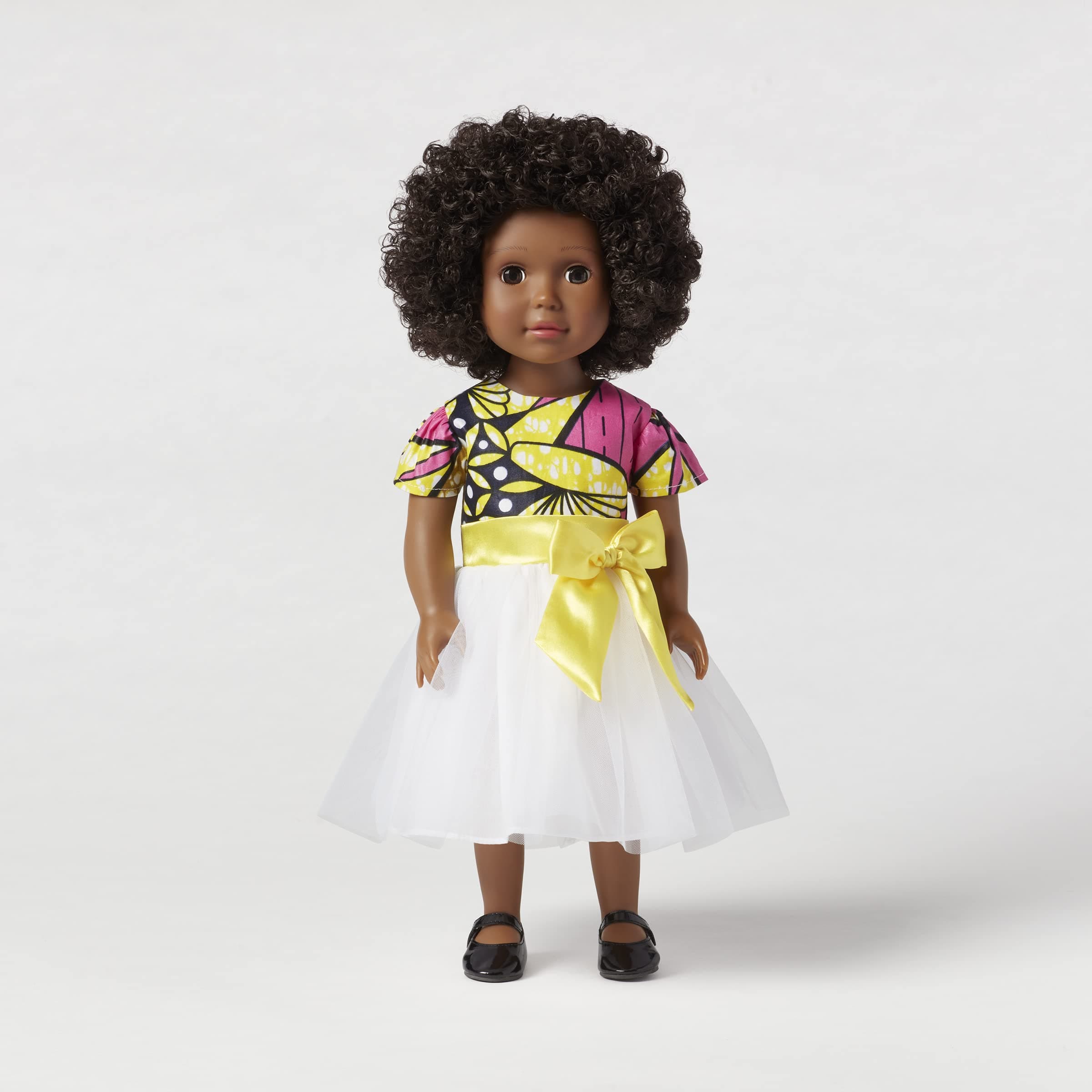 African American 18" Doll Brown Skin