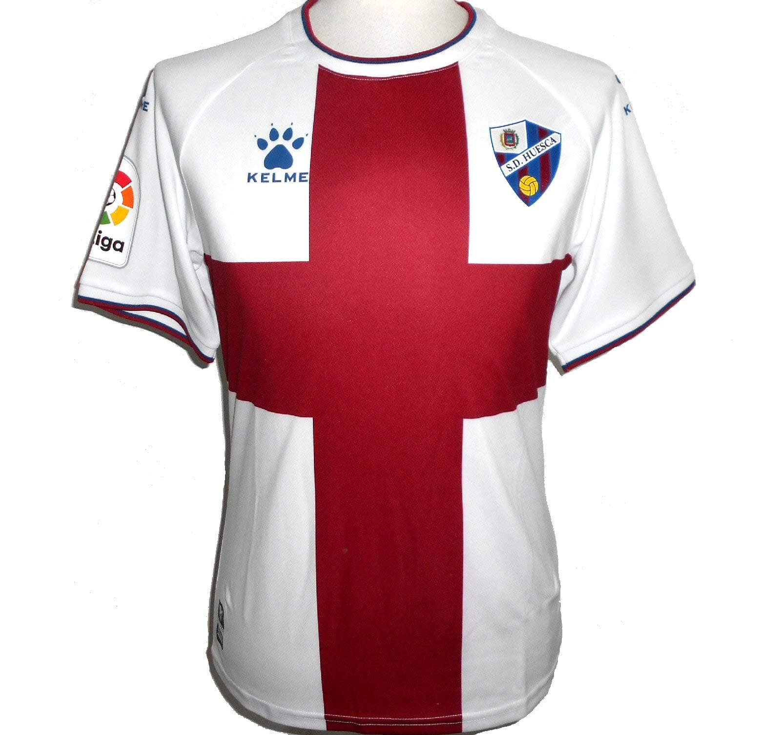 Kelme S.D Huesca Mens Away Football Shirt 2018-2019