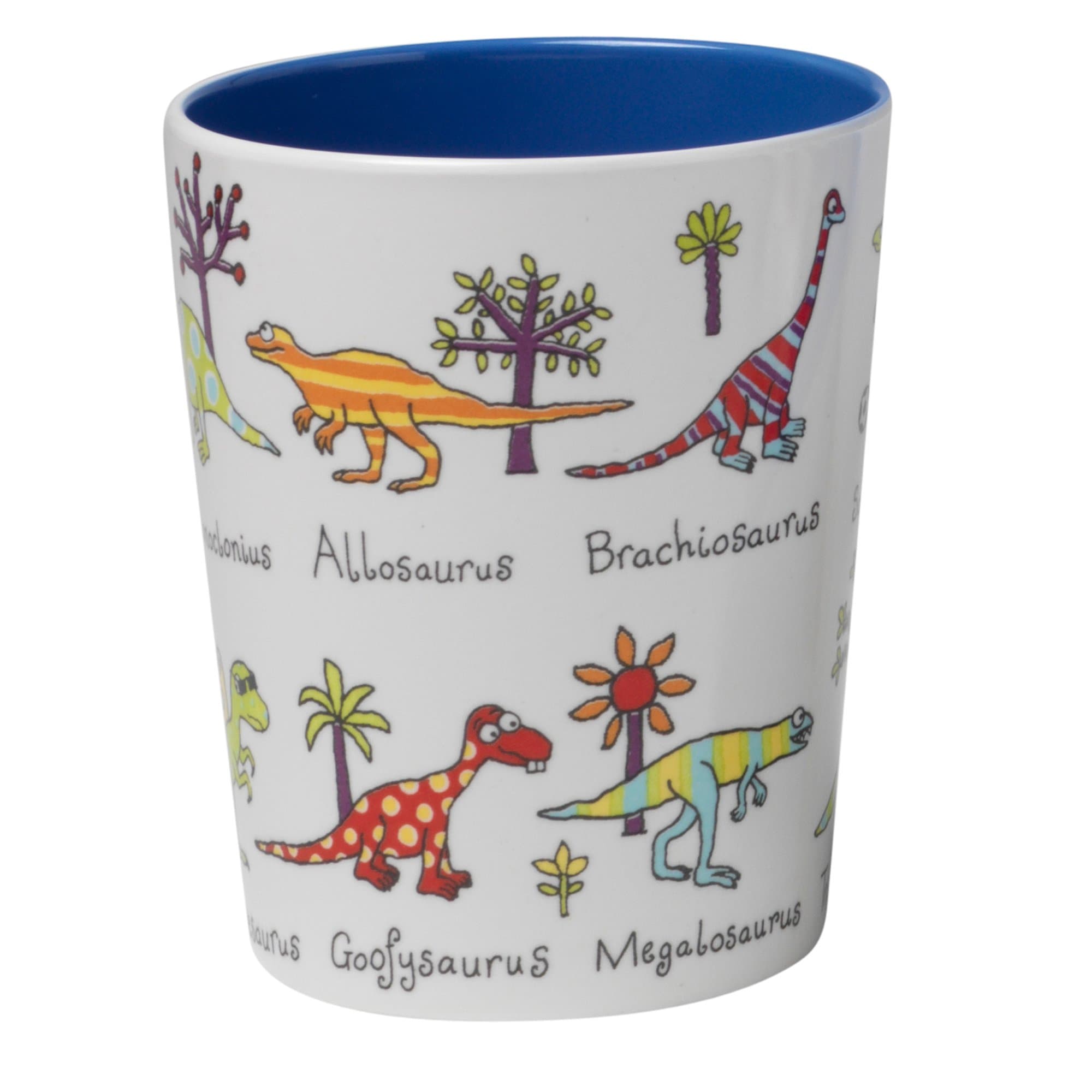 Tyrrell Katz Kids Dinosaurs Printed Beaker in Melamine - Dishwasher Safe Children's Cup Outdoor Dining Everyday Tableware - H10 x 8 cm