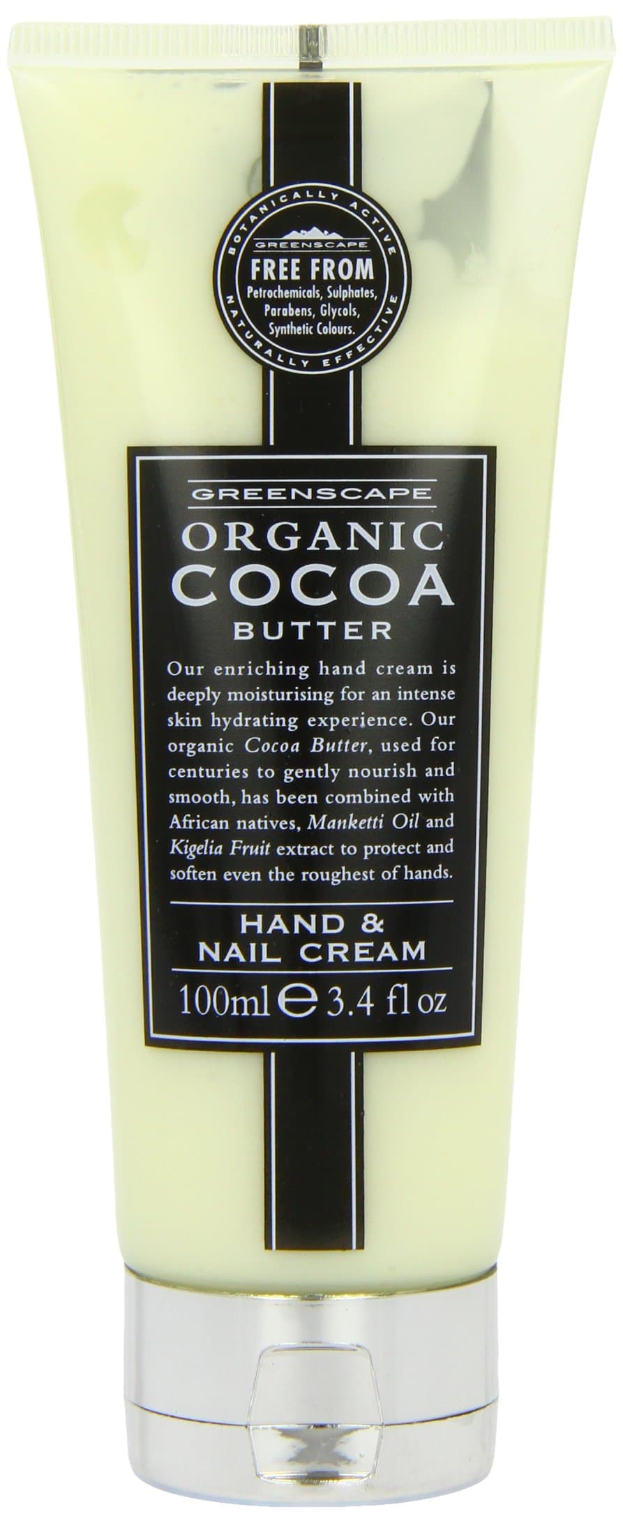Greenscape Organic Skincare 3.4-Oz. Hand & Nail Cream, Cocoa Butter