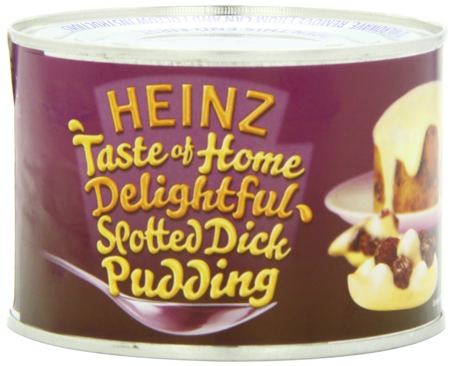 Heinz Spotted Dick Sponge Pudding, 9.4-Ounce Cans (Pack of 6)