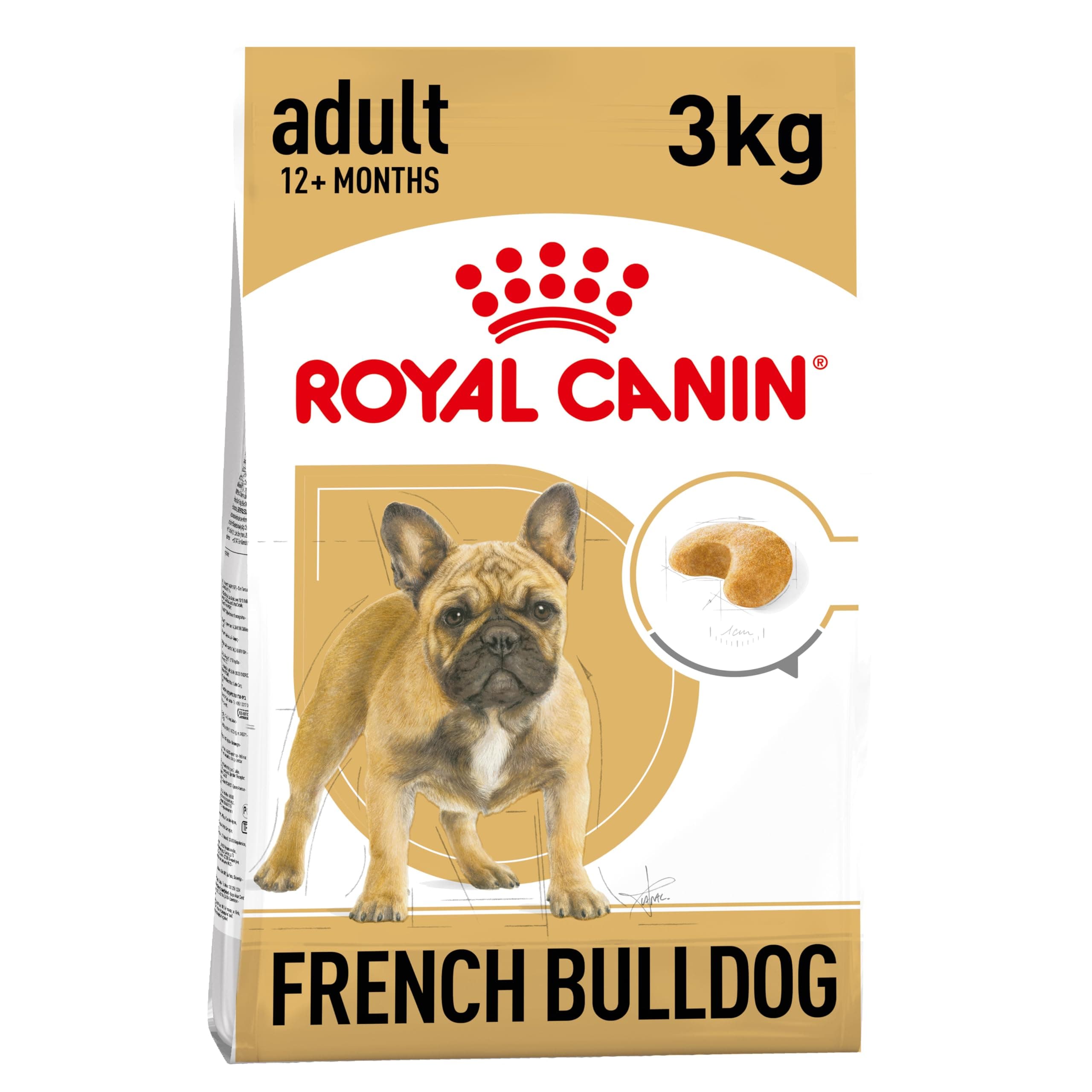 Royal Canin BHN French Bulldog Adult 3 kg Breed Health Nutrition Dog Food