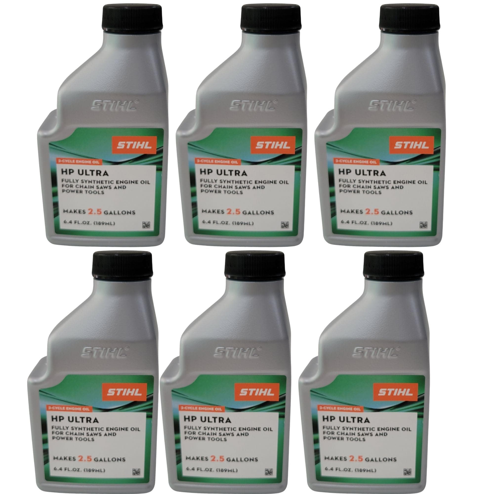 STIHL 0781 313 8010 6.4 Ounce High Performance Ultra 2 Cycle Engine Oil, 6 Pack